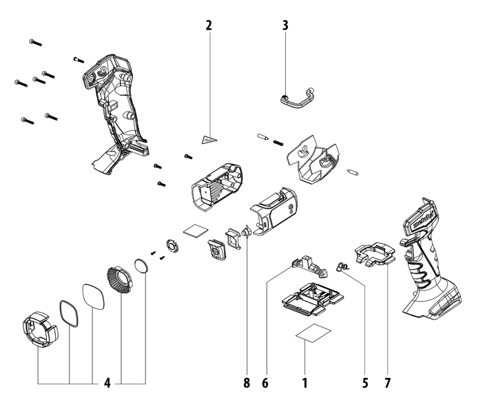 Vue éclatée METABO 00368000#01