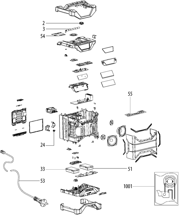 Vue éclatée METABO 00779180#01