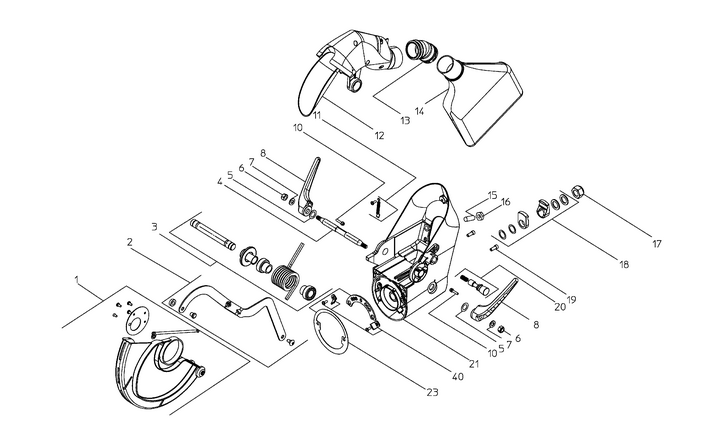 Vue éclatée METABO 010254010010#01