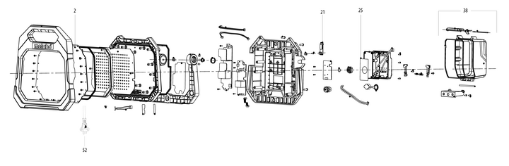 Vue éclatée METABO 01506000#01