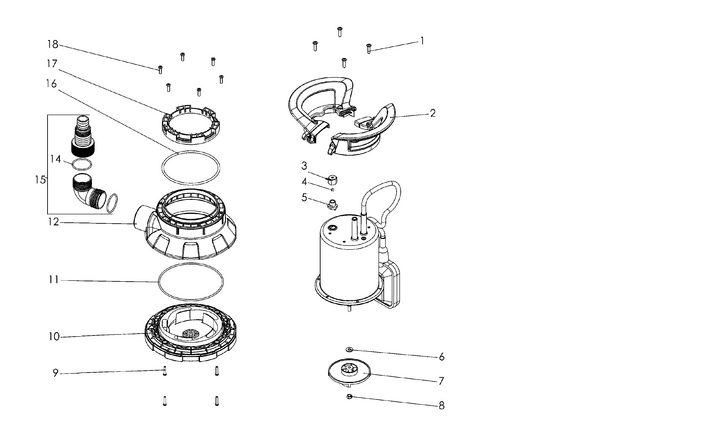 Vue éclatée METABO 025066000610#01
