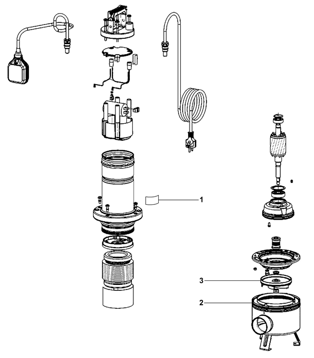 Vue éclatée METABO 04114000#01