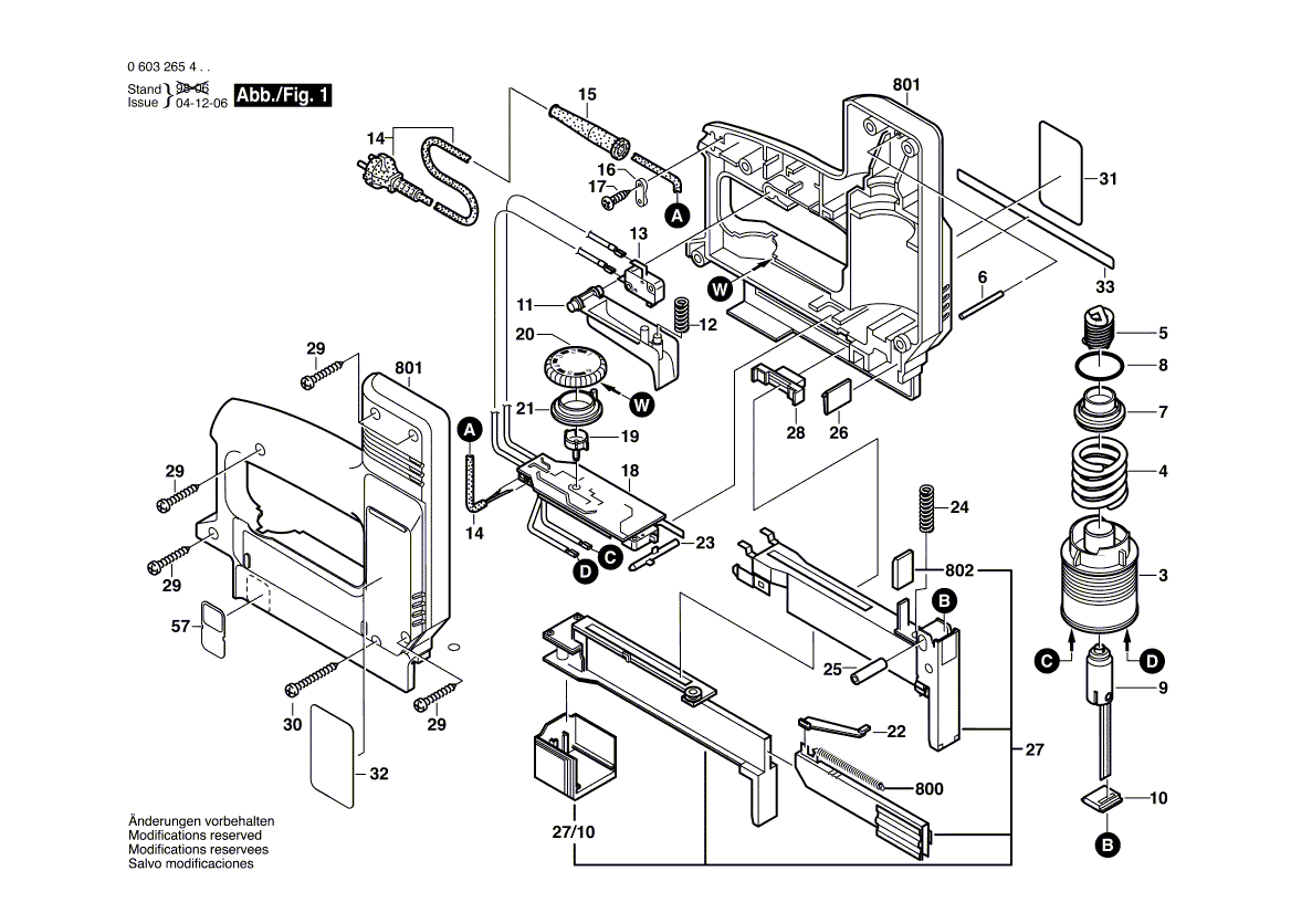 Vue éclatée Bosch PTK23E 0603265403#01