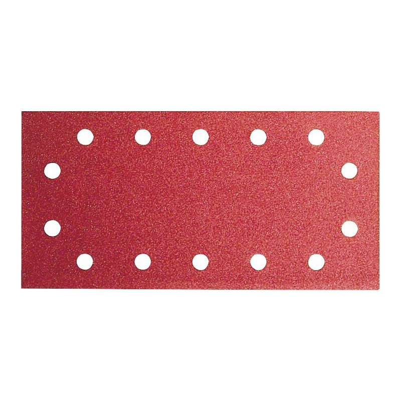 FEUILLES ABRASIVES BOSCH 115 X 230 mm 14 TROUS