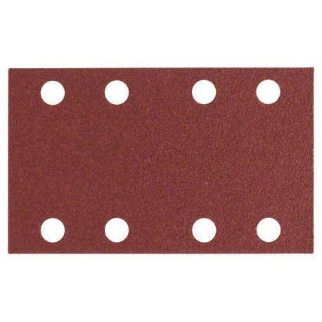 FEUILLES ABRASIVES BOSCH 93 X 186 mm 8 TROUS