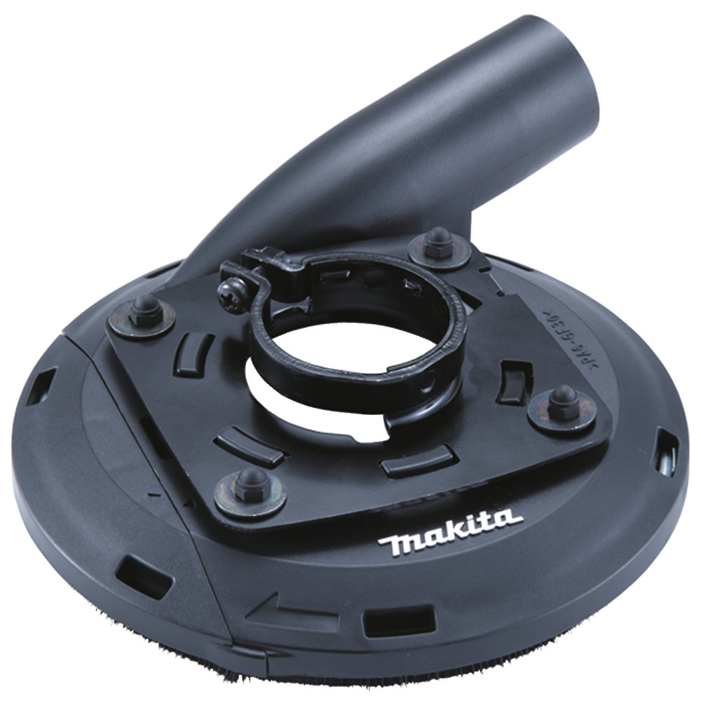 Carter de protection pour ponçage avec raccord d'aspiration, pour meuleuses Makita
