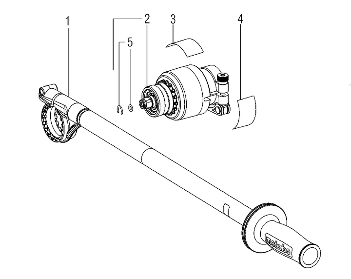 Vue éclatée METABO 27256000#01