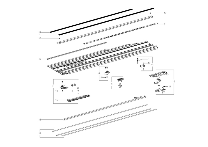 Vue éclatée METABO 29016000#01