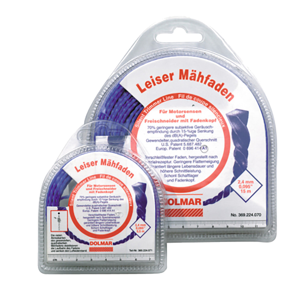 Bobine de fil nylon carré silencieux Makita