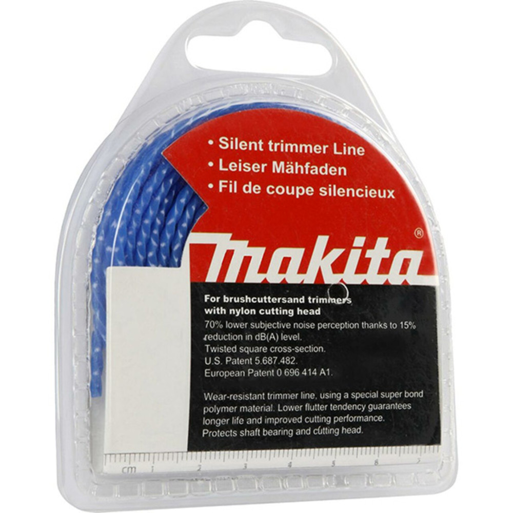 Bobine de fil nylon carré silencieux Makita