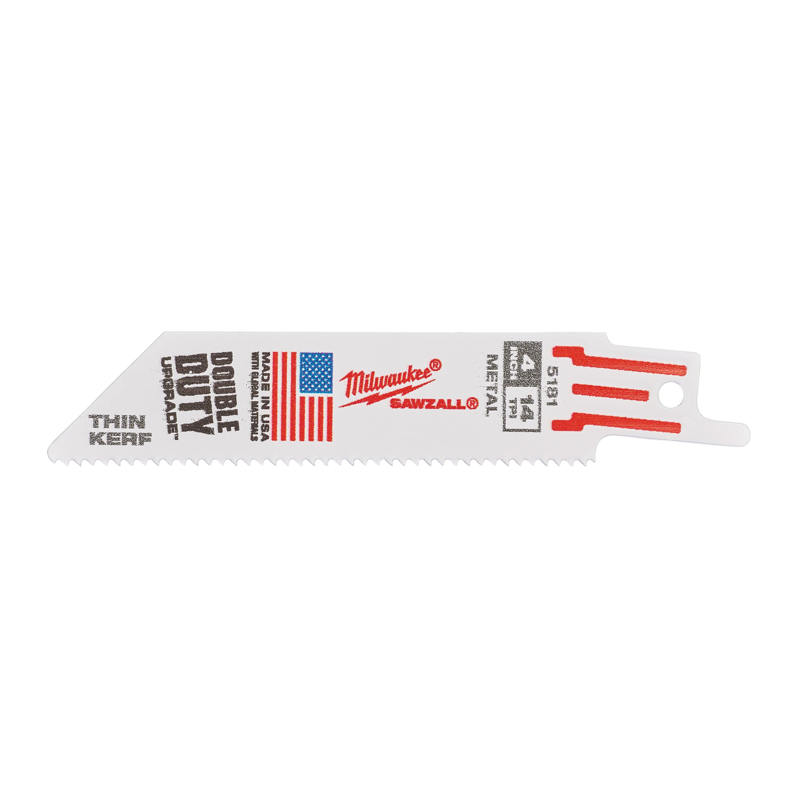 MÉTAL : LAMES THIN KERF MILWAUKEE