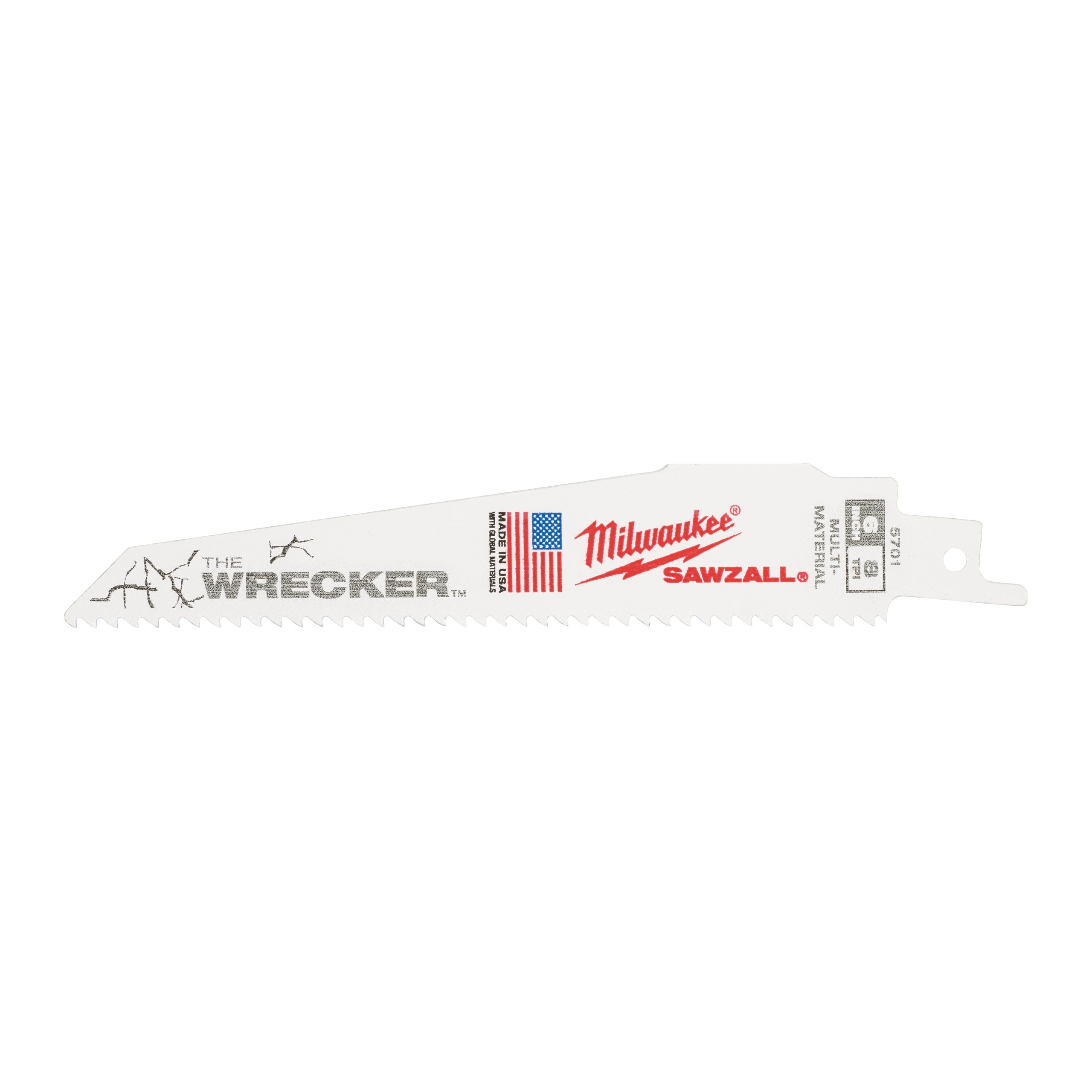 MULTI MATÉRIAUX: LAMES WRECKER™ MILWAUKEE