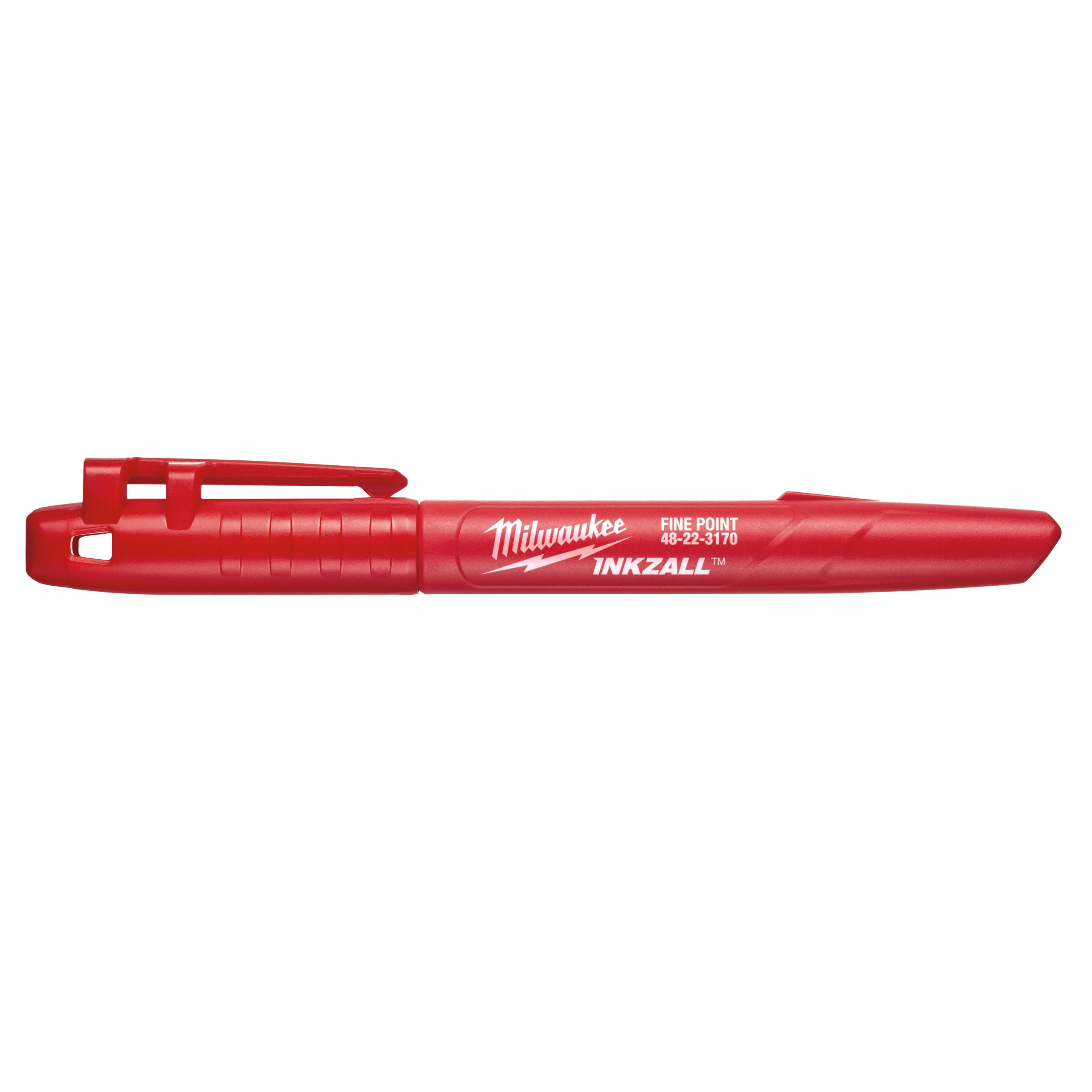 MARQUEURS INKZALL™ INKZALL™ MARKER RED - 1 PC MILWAUKEE