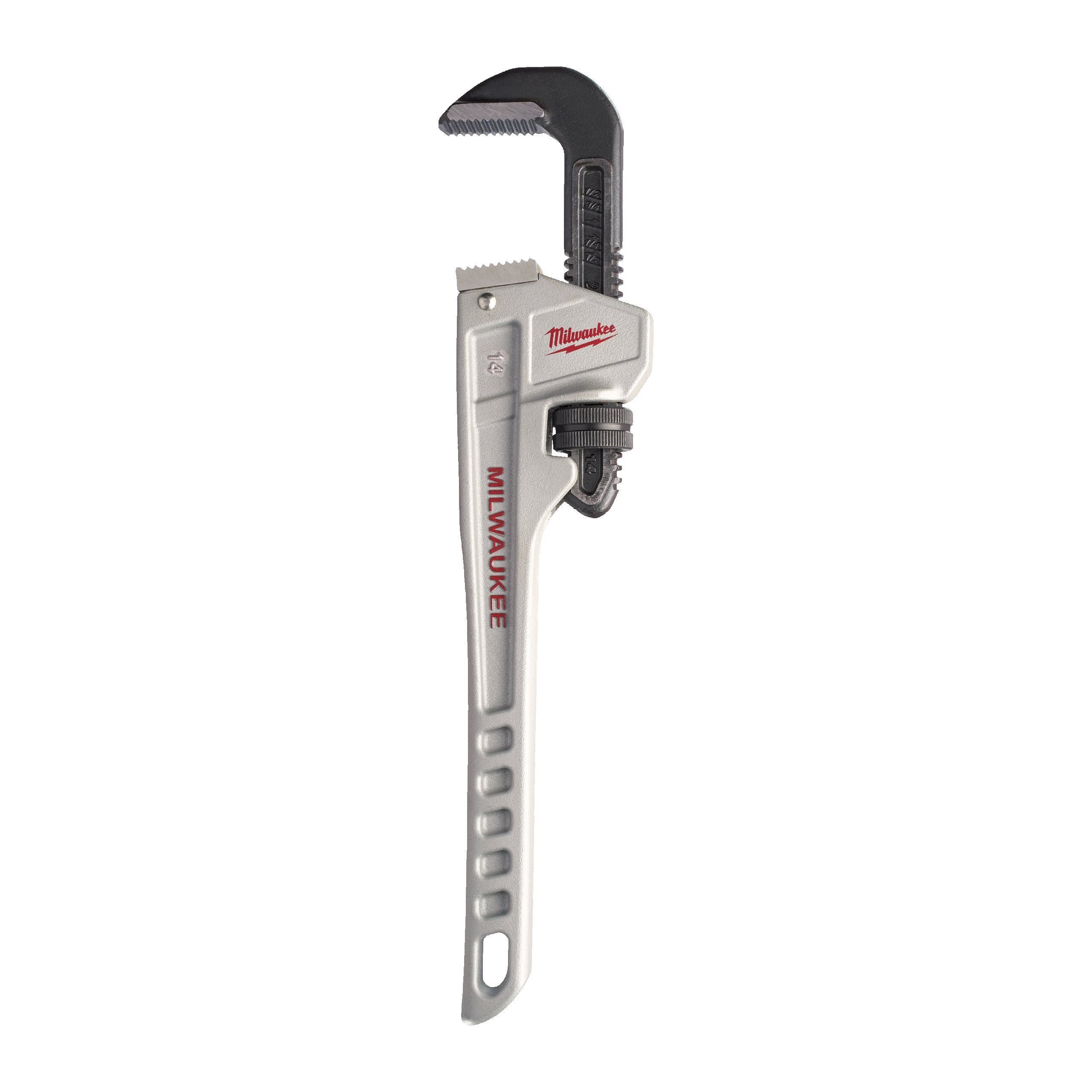 CLÉ SERRE TUBE ALUMINIUM ET ACIER 14" ALUMINIUM PIPE WRENCH MILWAUKEE