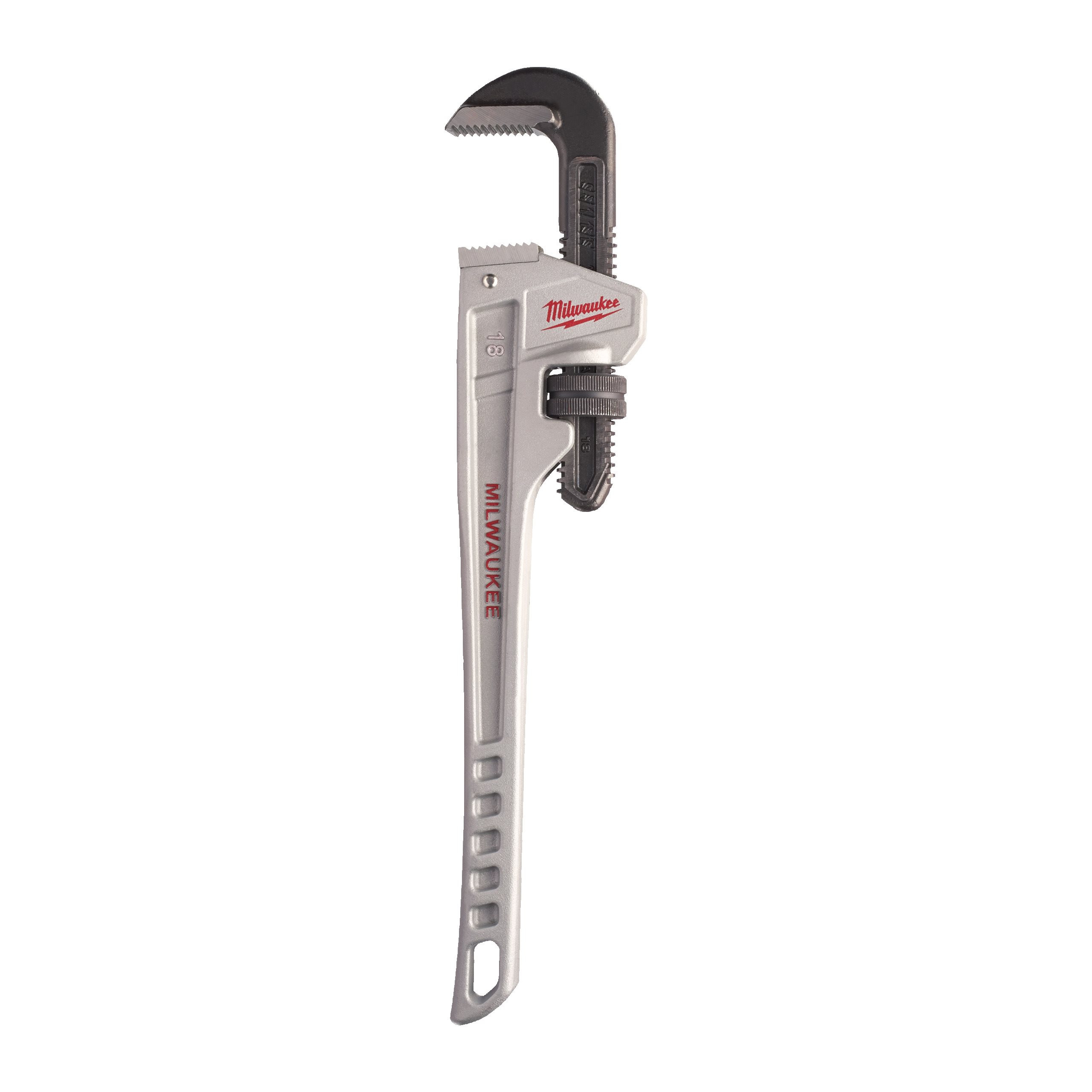 CLÉ SERRE TUBE ALUMINIUM ET ACIER 18" ALUMINIUM PIPE WRENCH MILWAUKEE