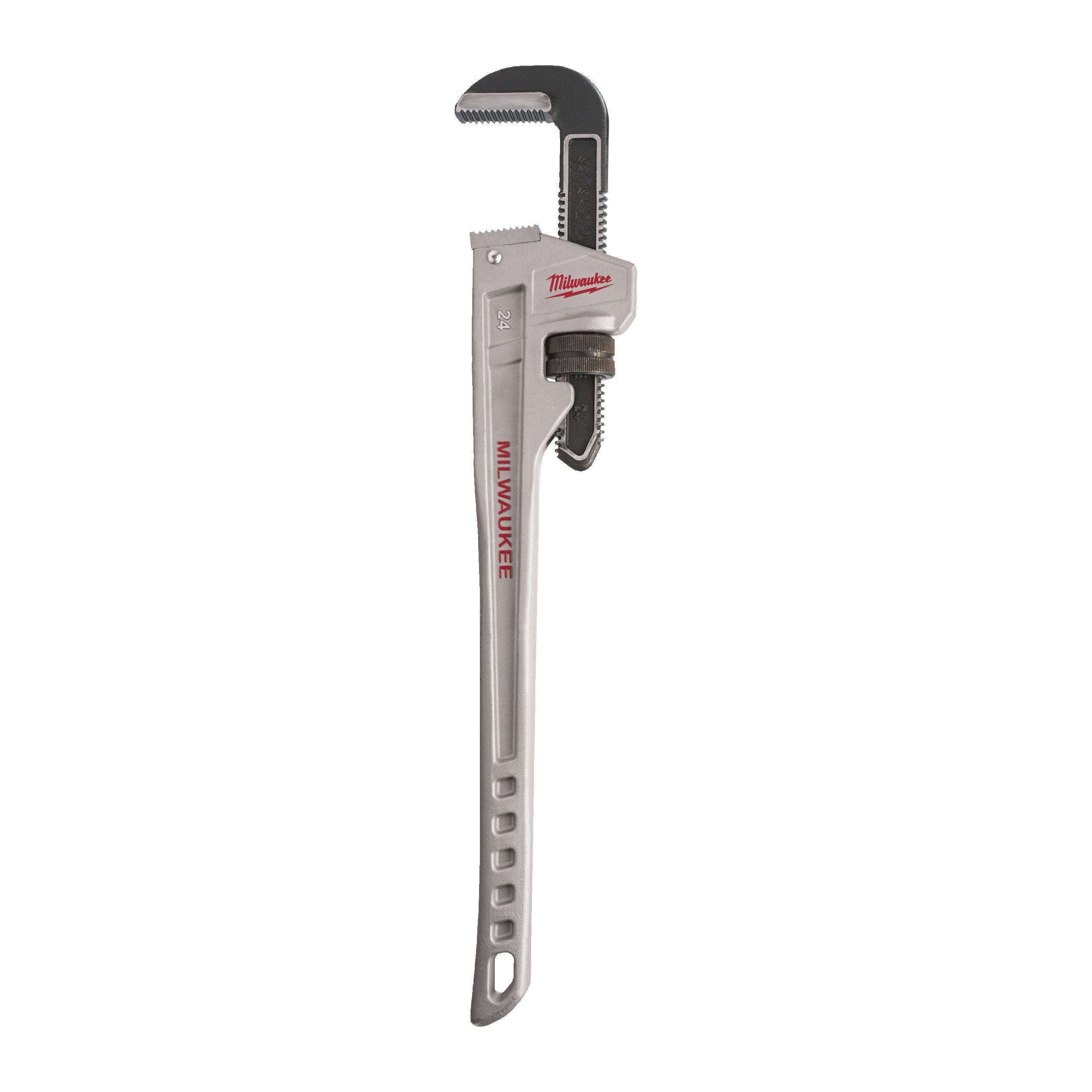 CLÉ SERRE TUBE ALUMINIUM ET ACIER 24" ALUMINIUM PIPE WRENCH MILWAUKEE