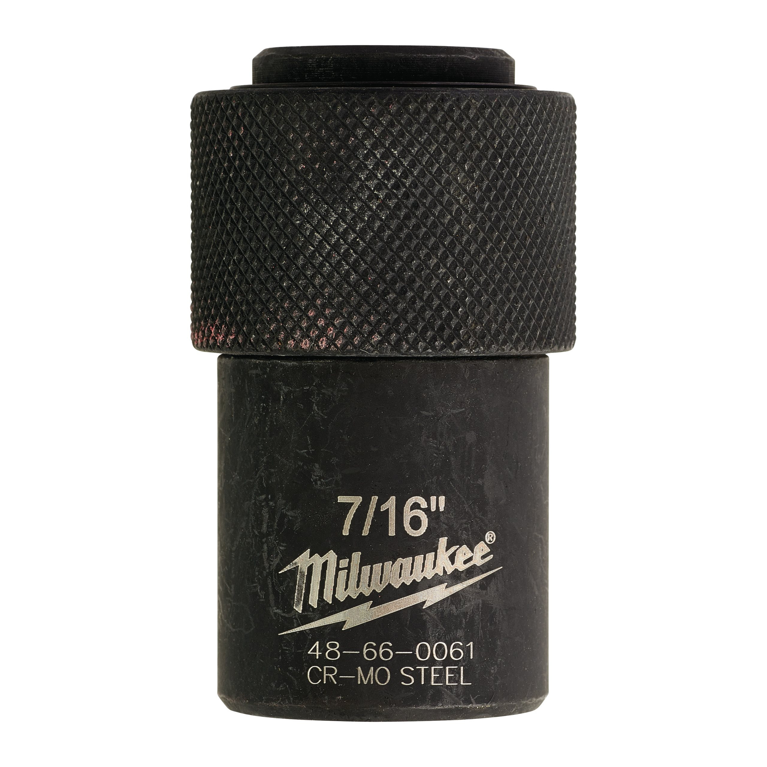 ADAPTATEUR BOULONNEUSE POUR MÈCHES LONGUES HEXAGONALES ADAPTOR ½" SQUARE TO 7/16" HEX MILWAUKEE