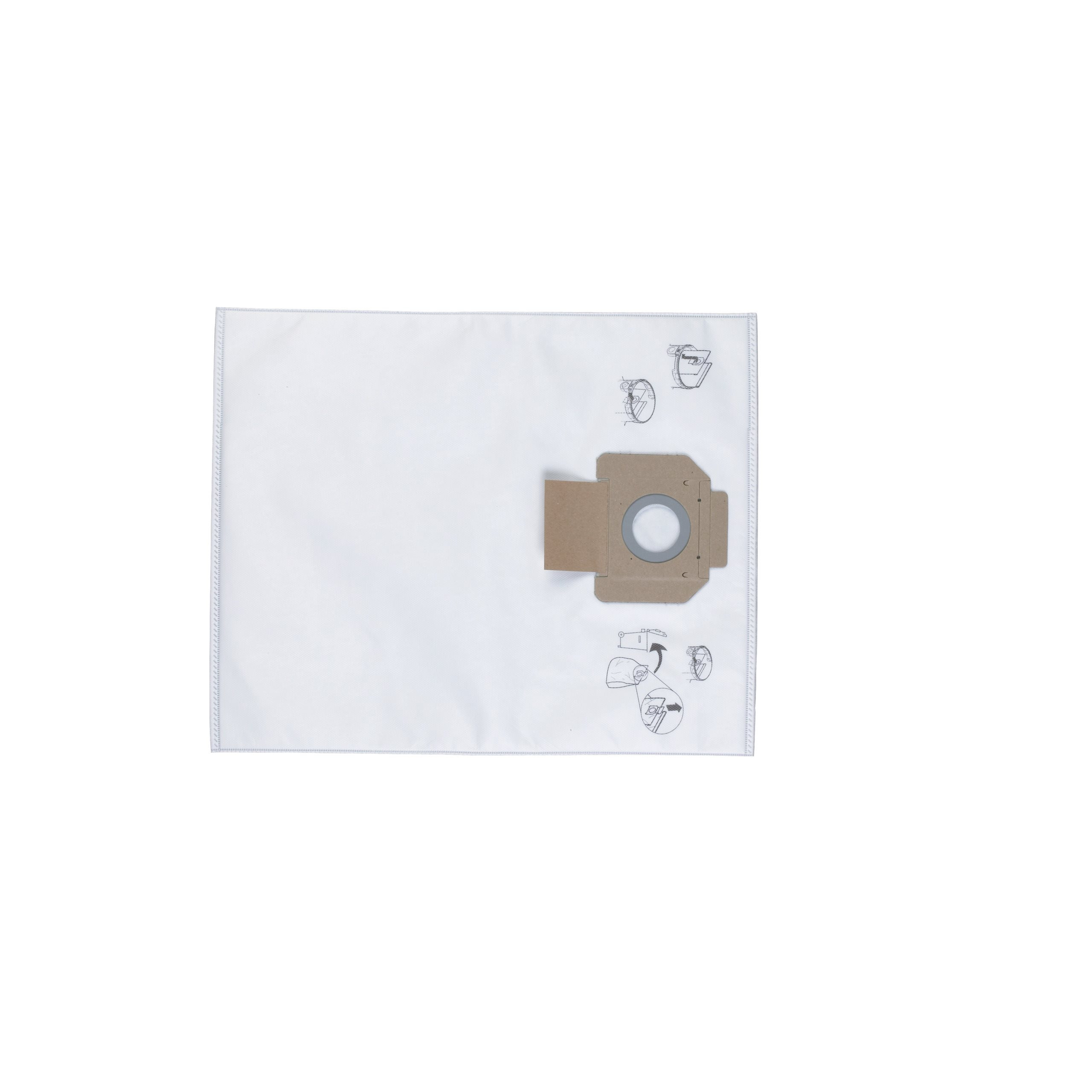 FILTER BAGS FLEECE, 30 L - 5 PCS MILWAUKEE