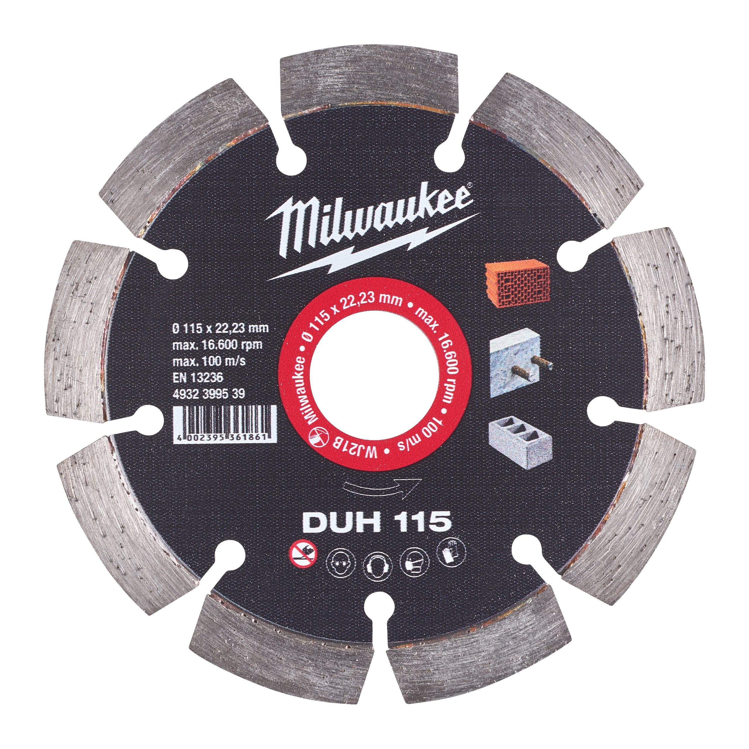 DISQUES DIAMANT DUH MILWAUKEE