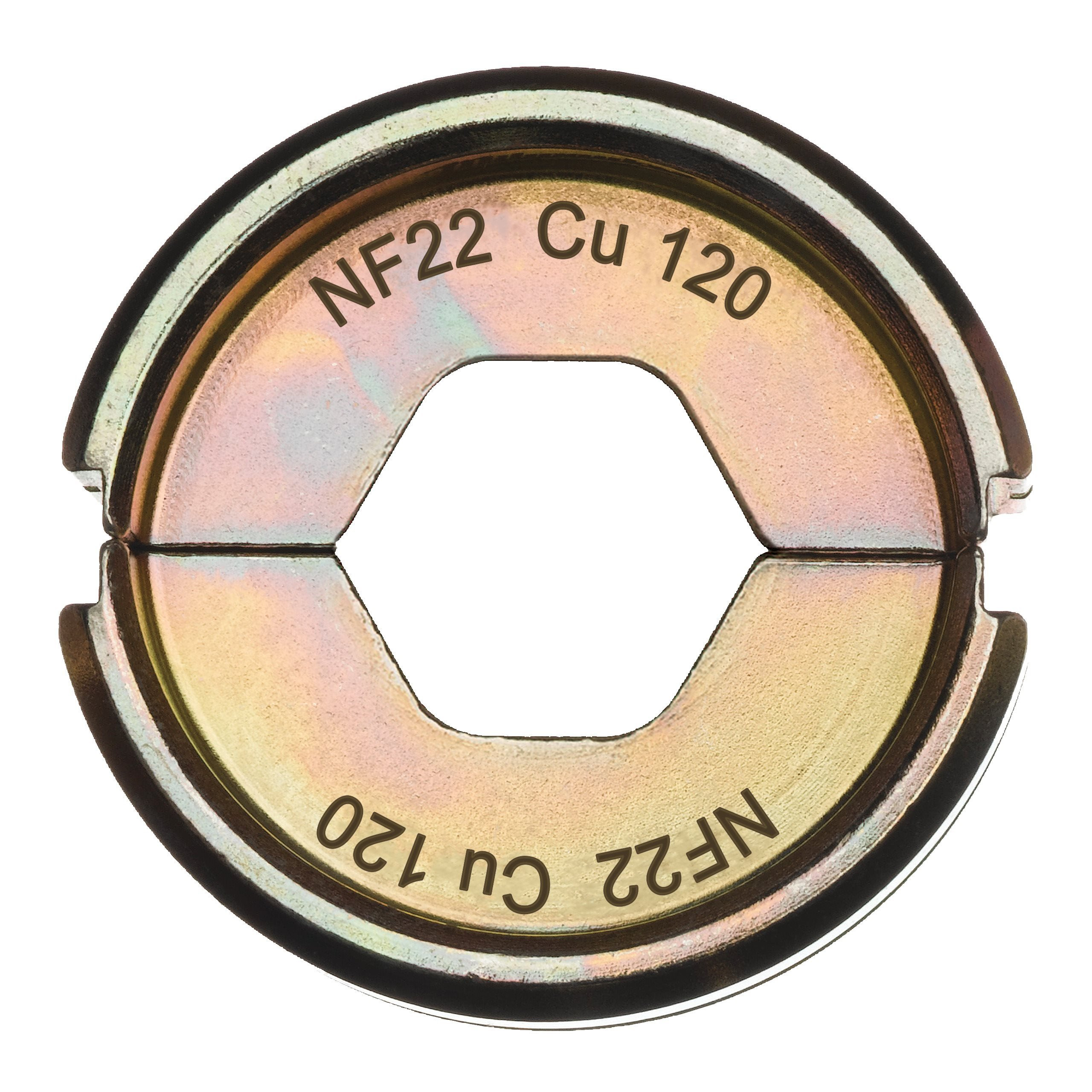 MATRICES DE SERTISSAGE NF NF22 CU 120 - 1 PC MILWAUKEE