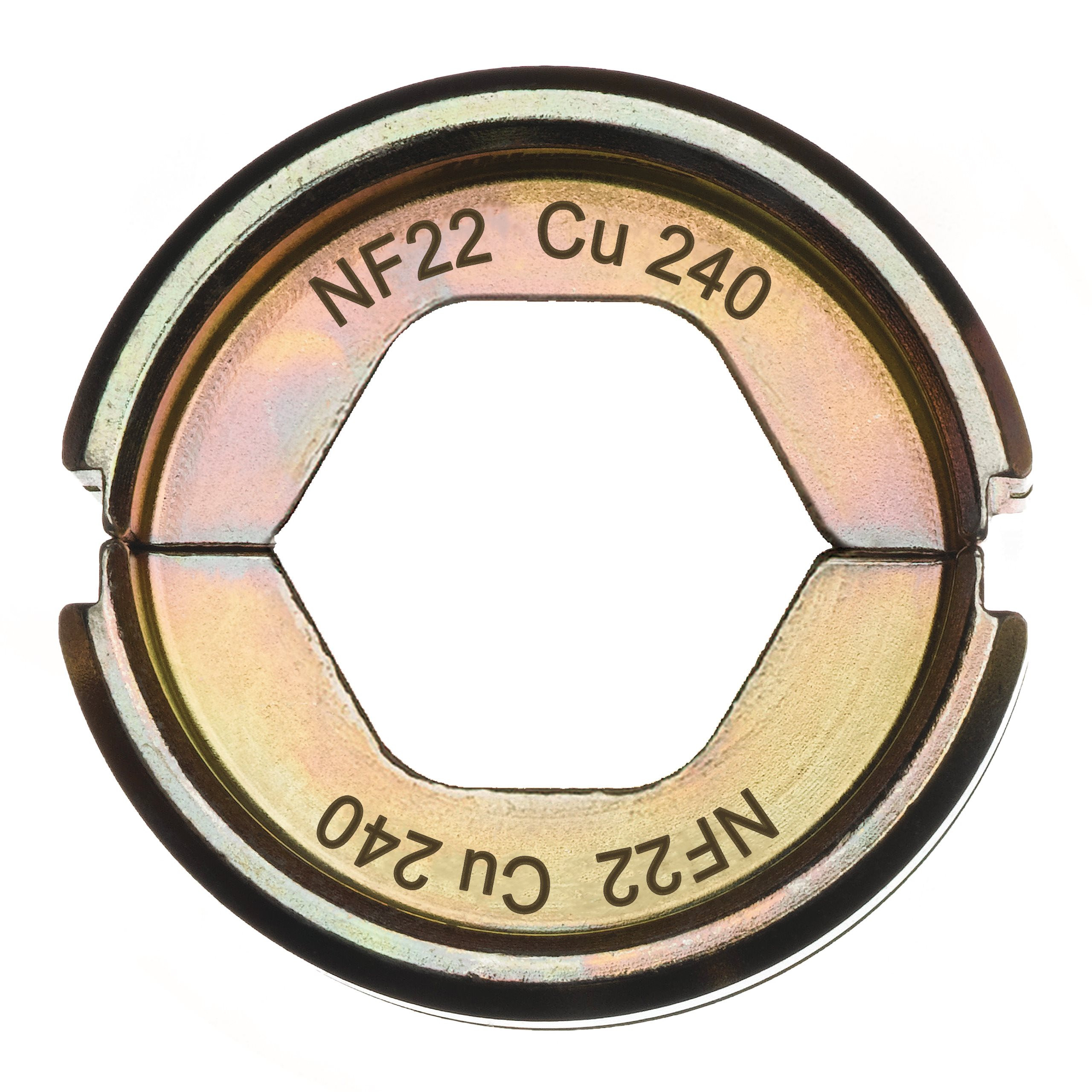 MATRICES DE SERTISSAGE NF NF22 CU 240 - 1 PC MILWAUKEE