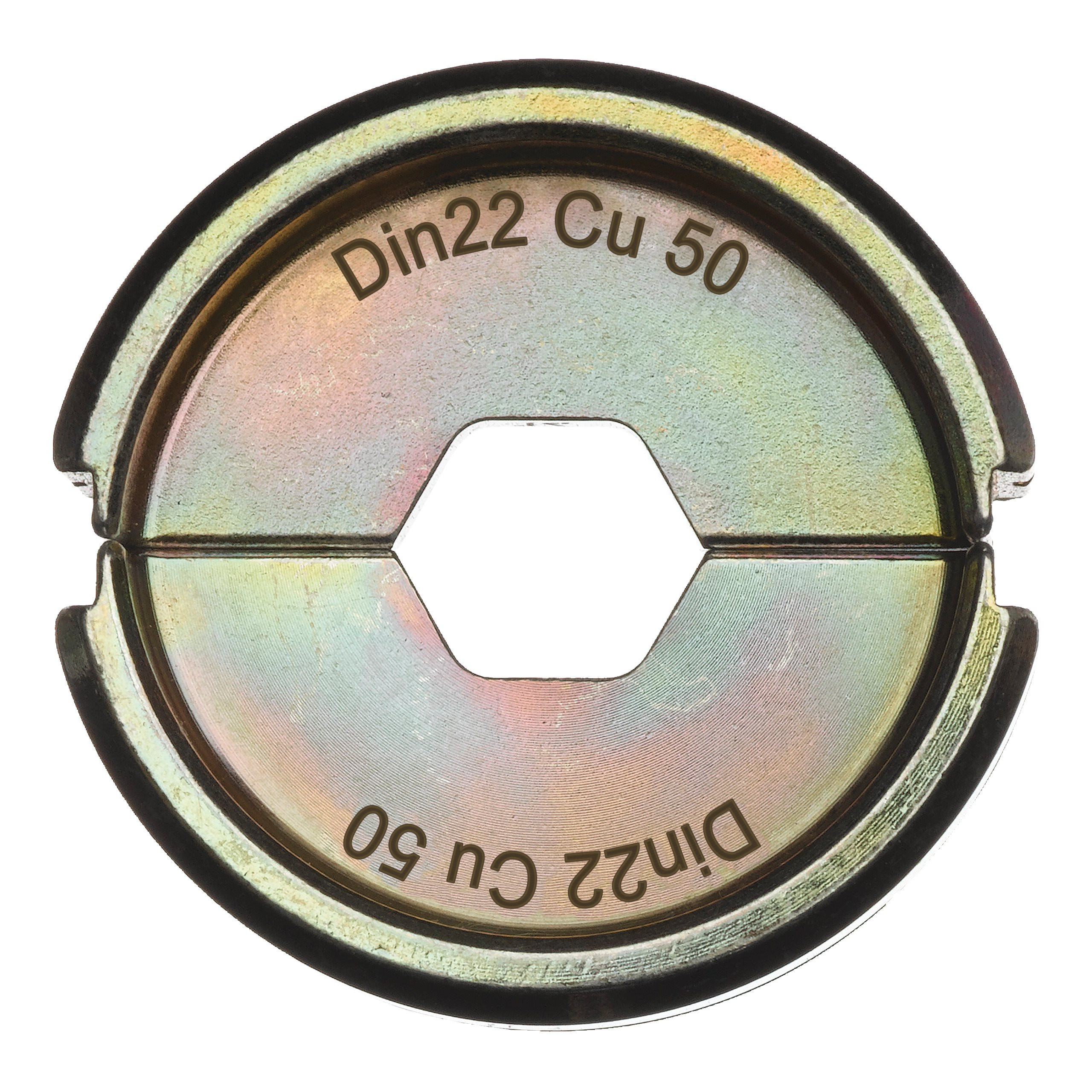 MATRICES DE SERTISSAGE DIN CUIVRE DIN22 CU 50 - 1 PC MILWAUKEE