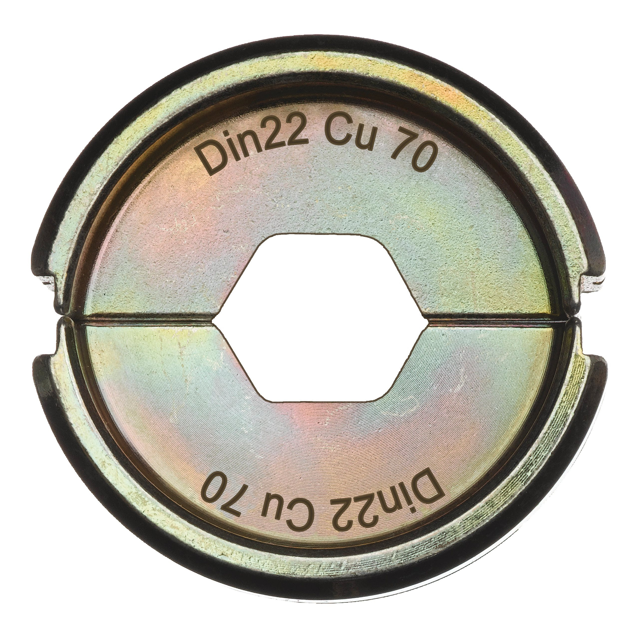 MATRICES DE SERTISSAGE DIN CUIVRE DIN22 CU 70 - 1 PC MILWAUKEE