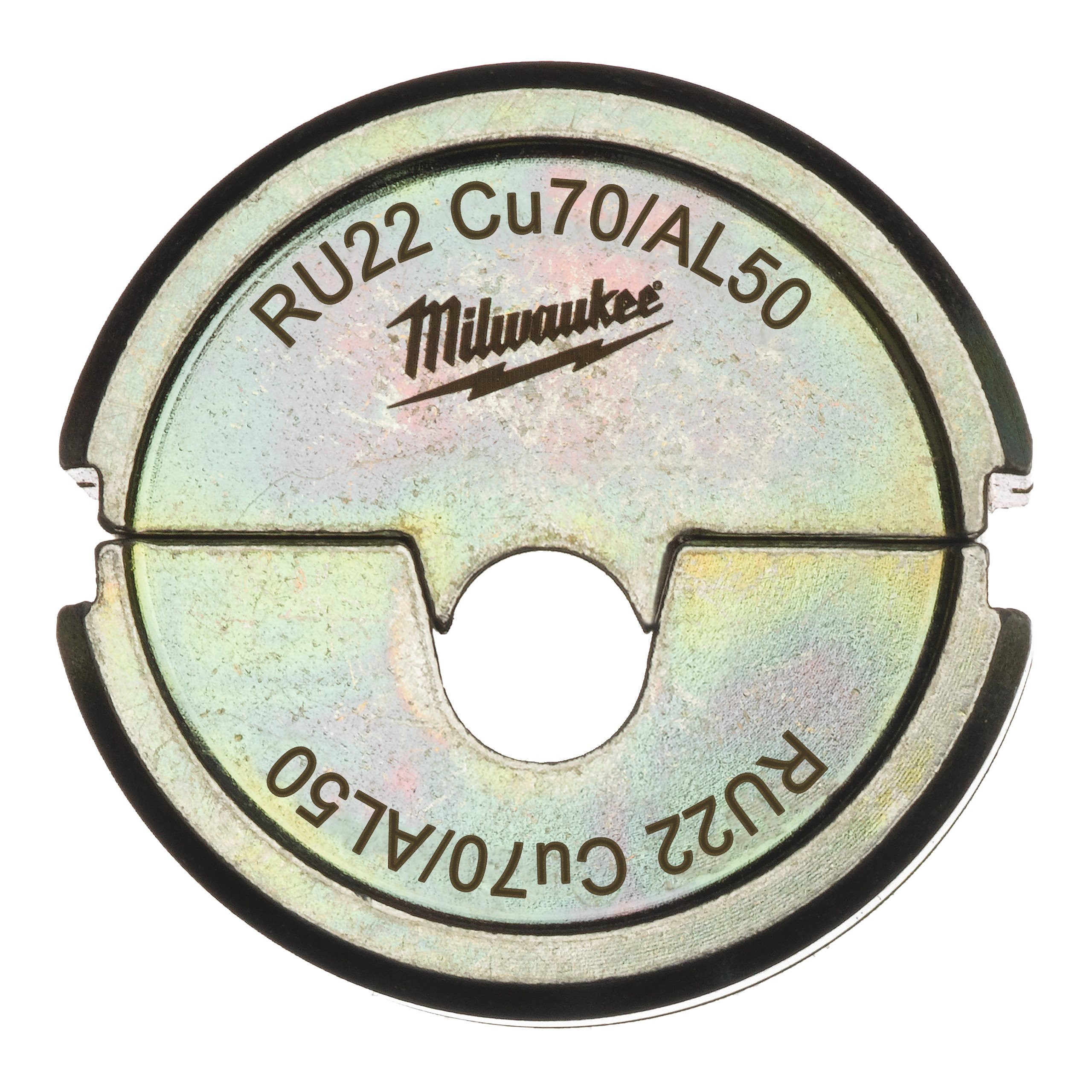 MATRICES DE SERTISSAGE RU RU22 CU70/AL50 - 1 PC MILWAUKEE