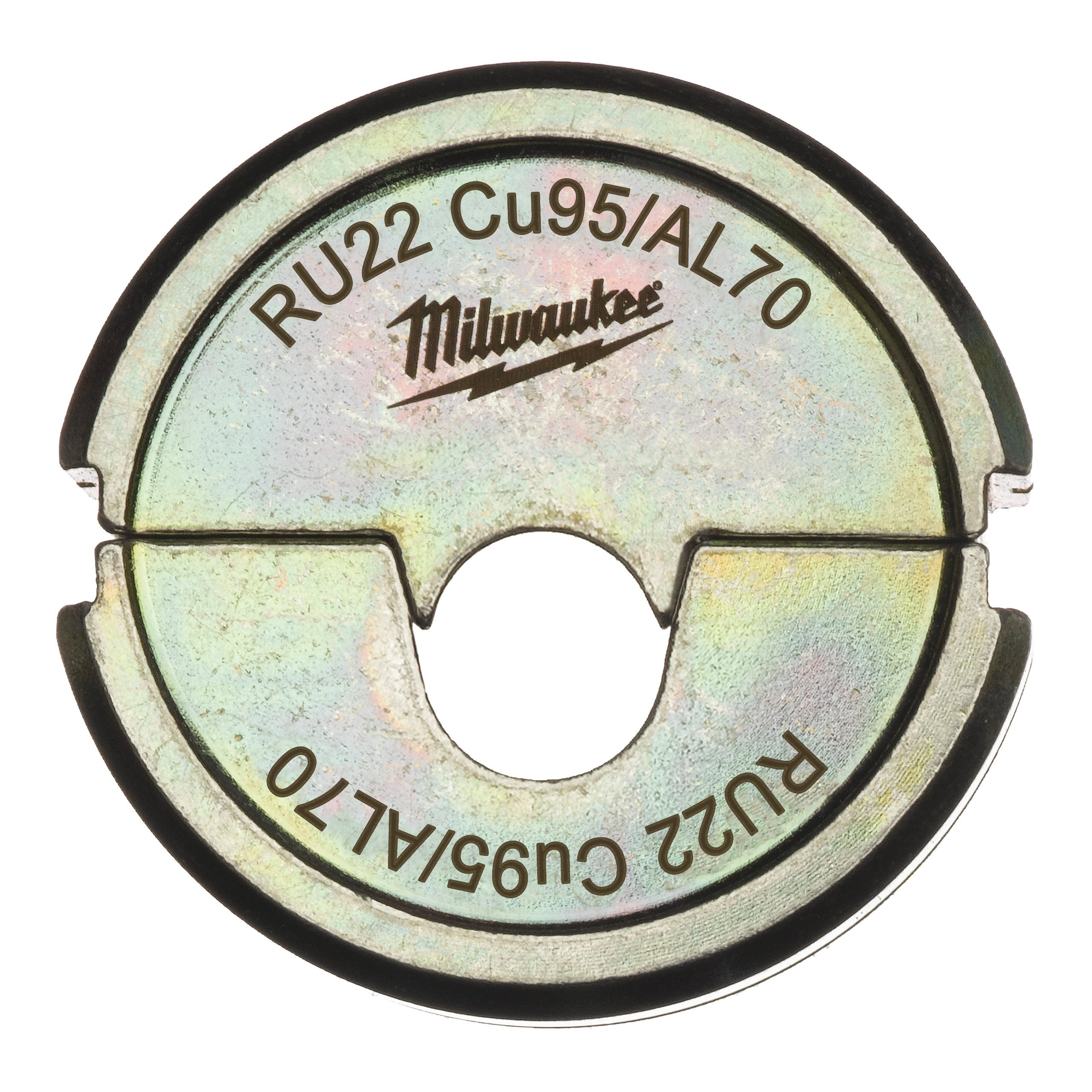 MATRICES DE SERTISSAGE RU RU22 CU95/AL70 - 1 PC MILWAUKEE