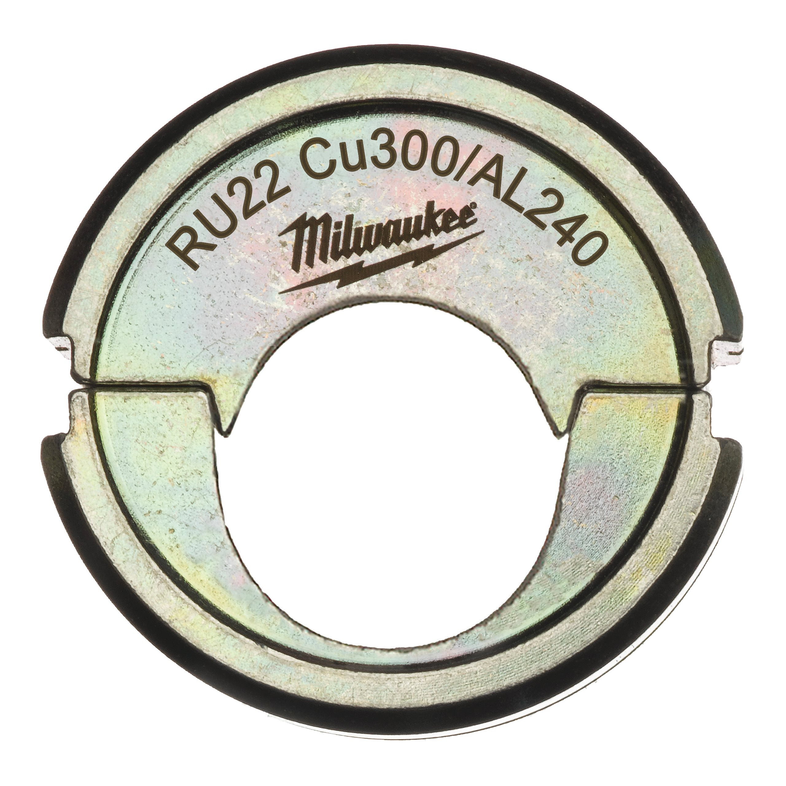 MATRICES DE SERTISSAGE RU RU22 CU300/AL240 - 1 PC MILWAUKEE