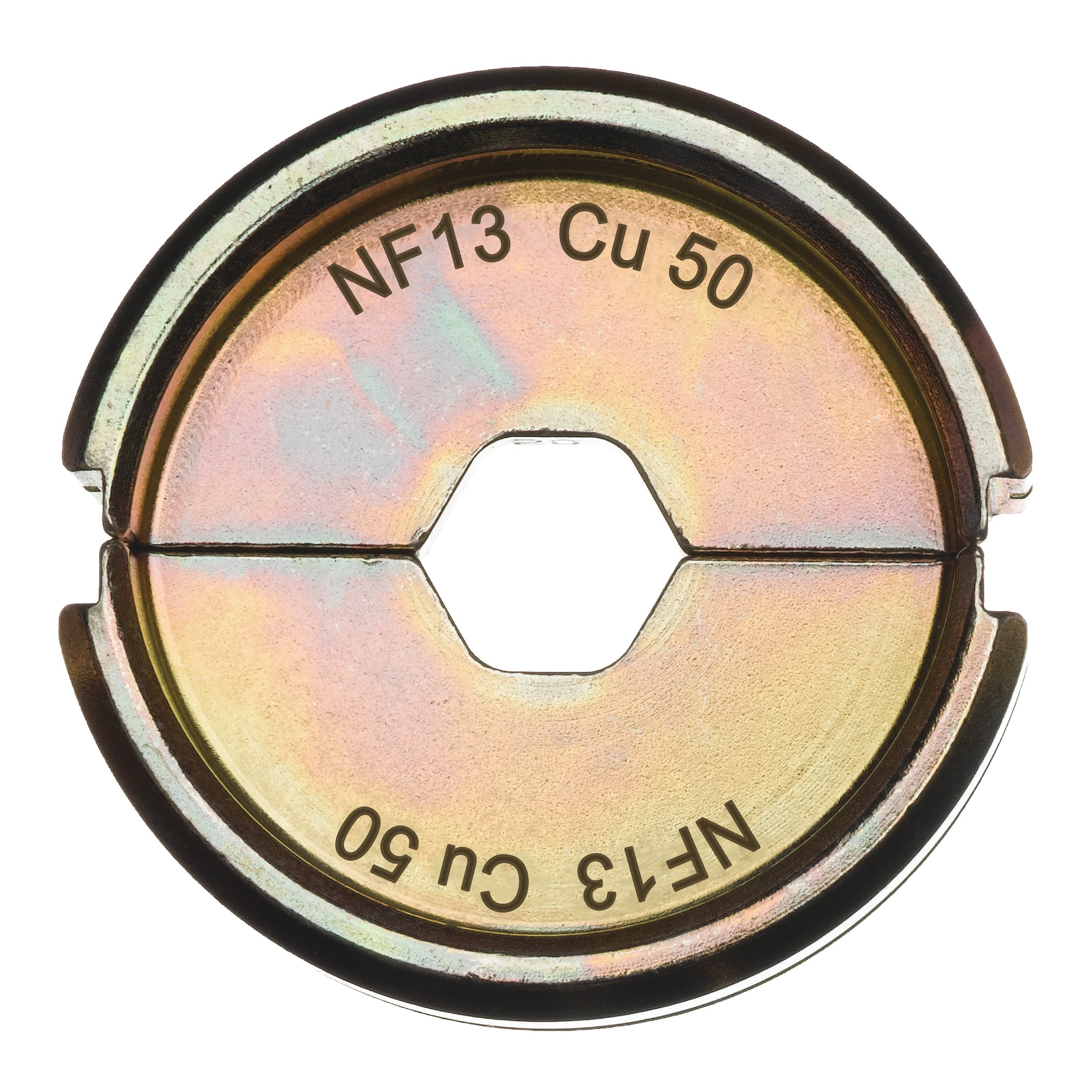 MATRICES DE SERTISSAGE NF NF13 CU 50 - 1 PC MILWAUKEE