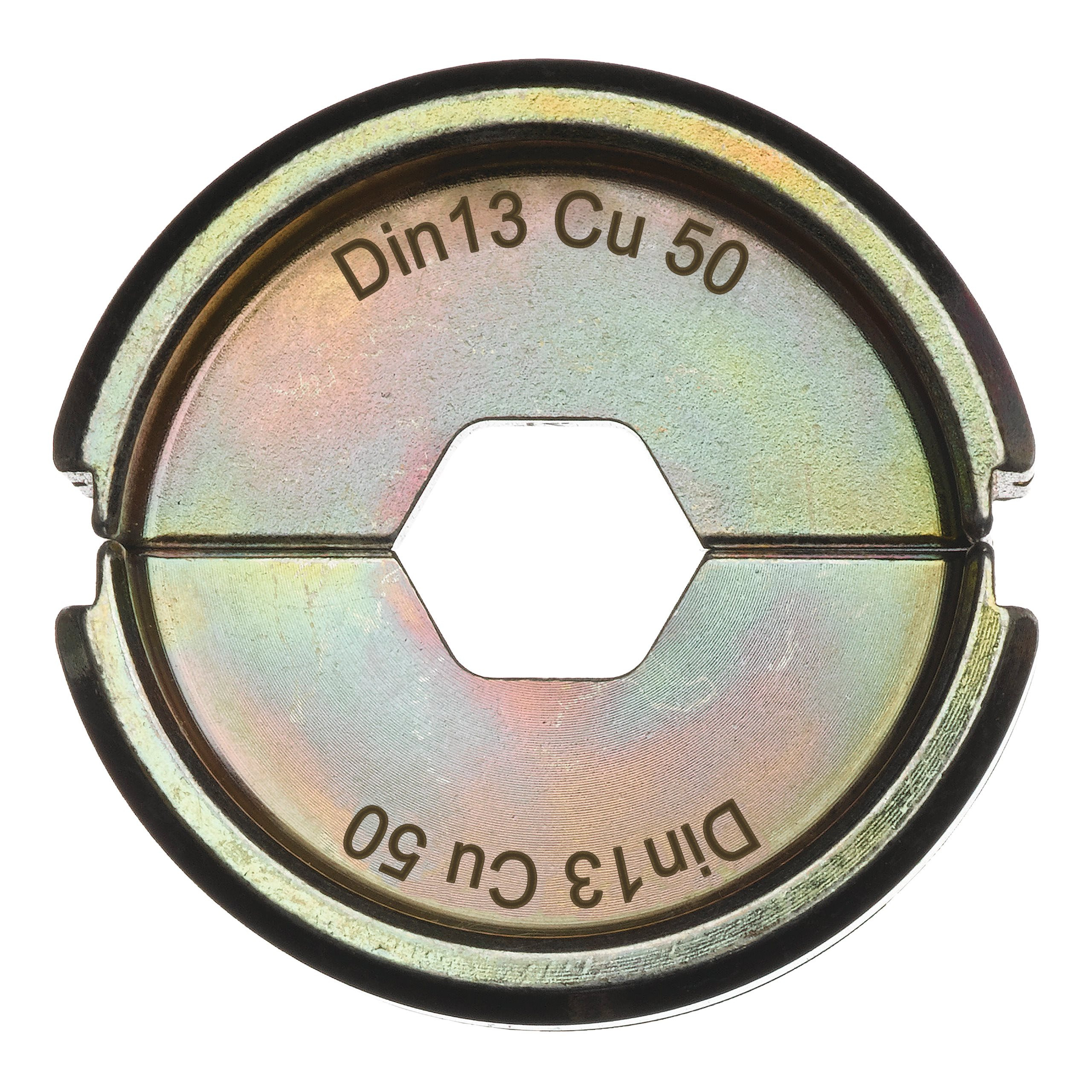 MATRICES DE SERTISSAGE DIN CUIVRE DIN13 CU 50 - 1 PC MILWAUKEE