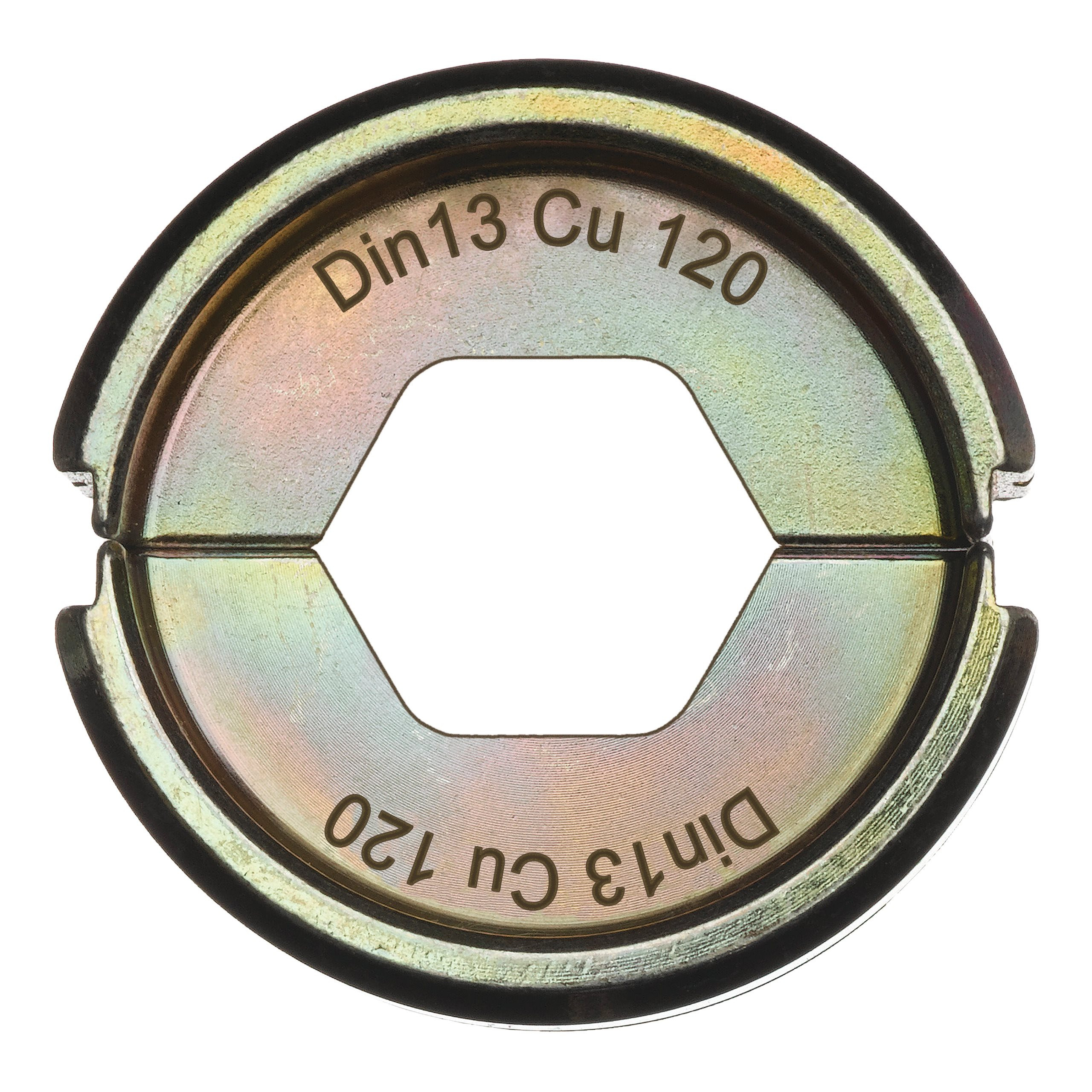 MATRICES DE SERTISSAGE DIN CUIVRE DIN13 CU 120 - 1 PC MILWAUKEE
