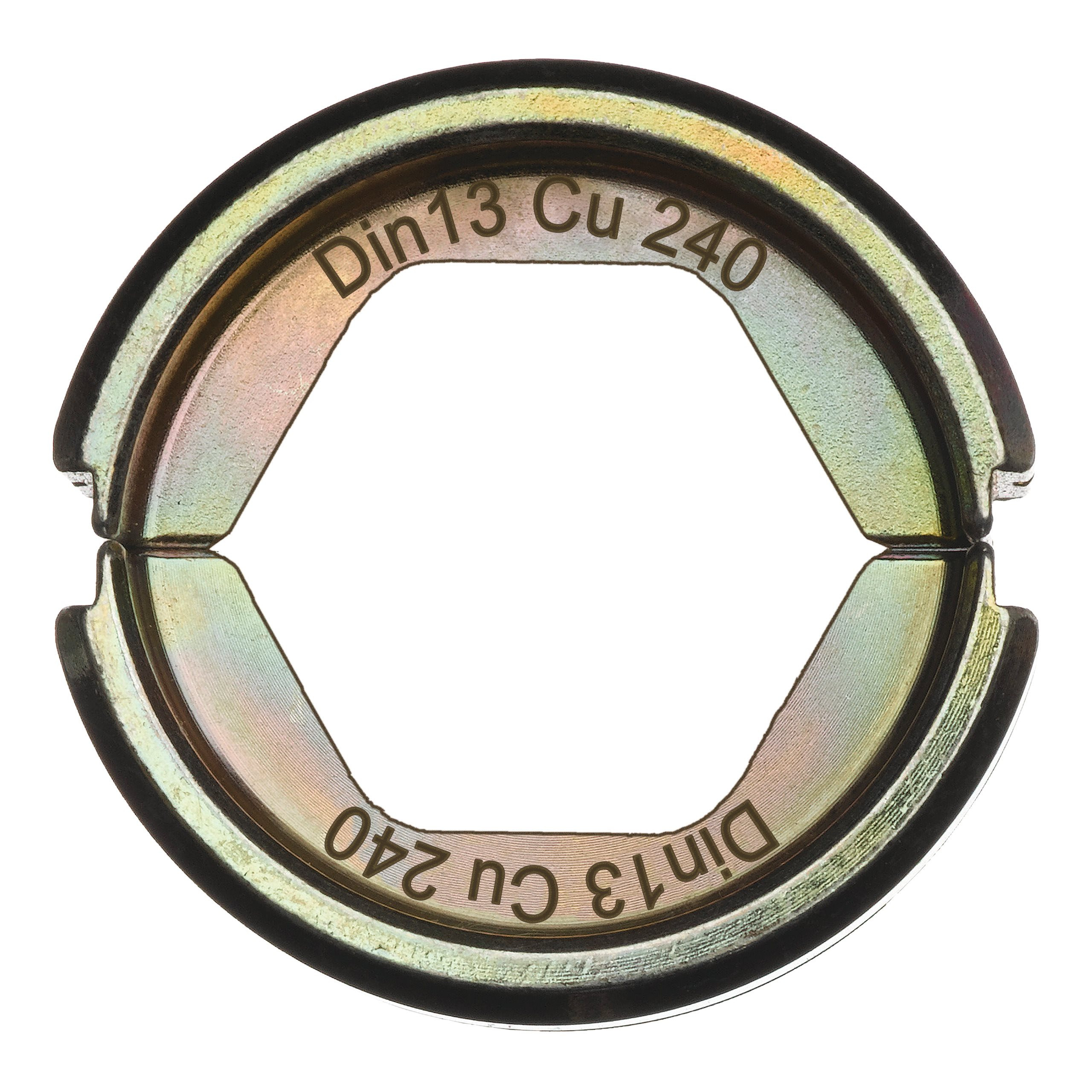 MATRICES DE SERTISSAGE DIN CUIVRE DIN13 CU 240 - 1 PC MILWAUKEE