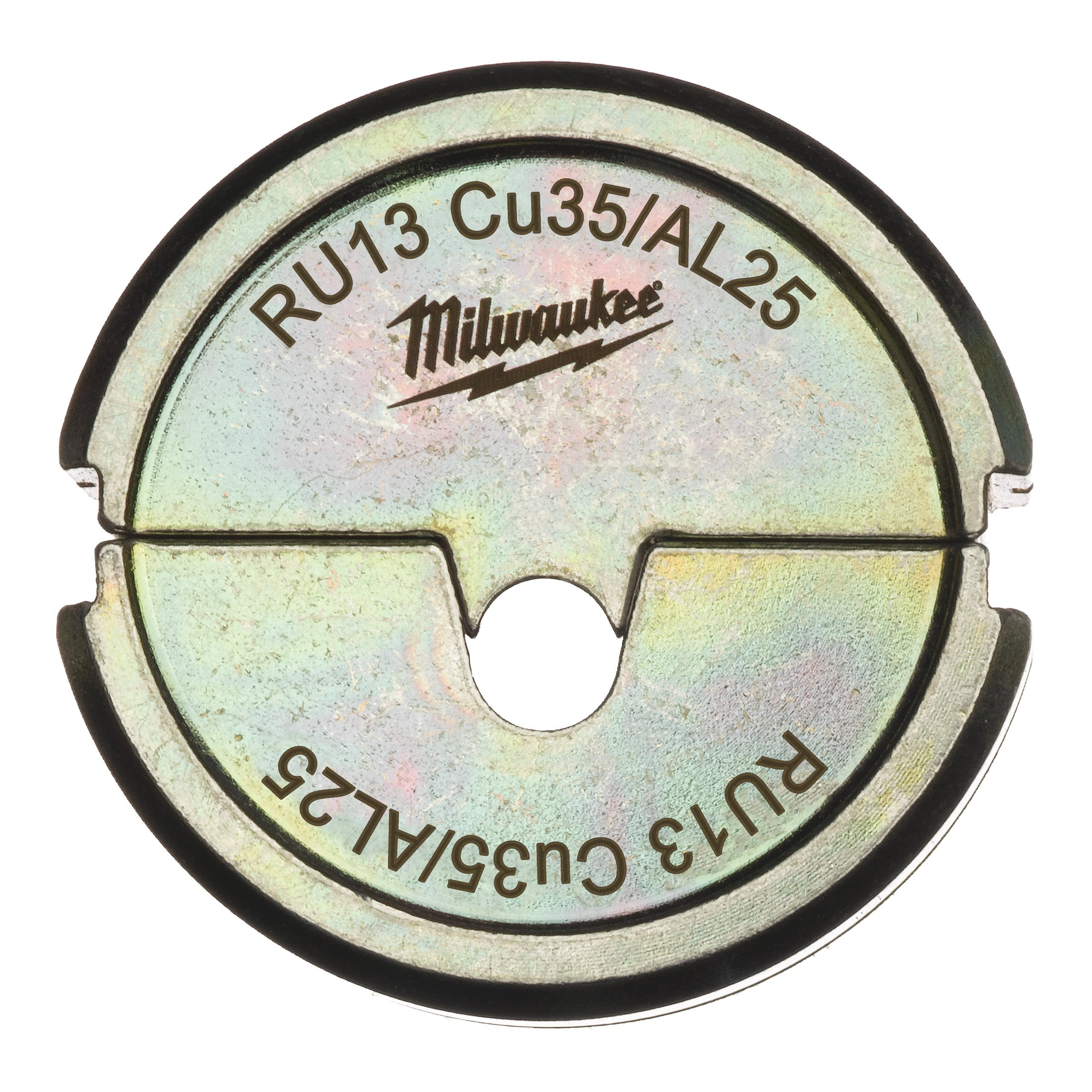 MATRICES DE SERTISSAGE RU RU13 CU35/AL25 - 1 PC MILWAUKEE