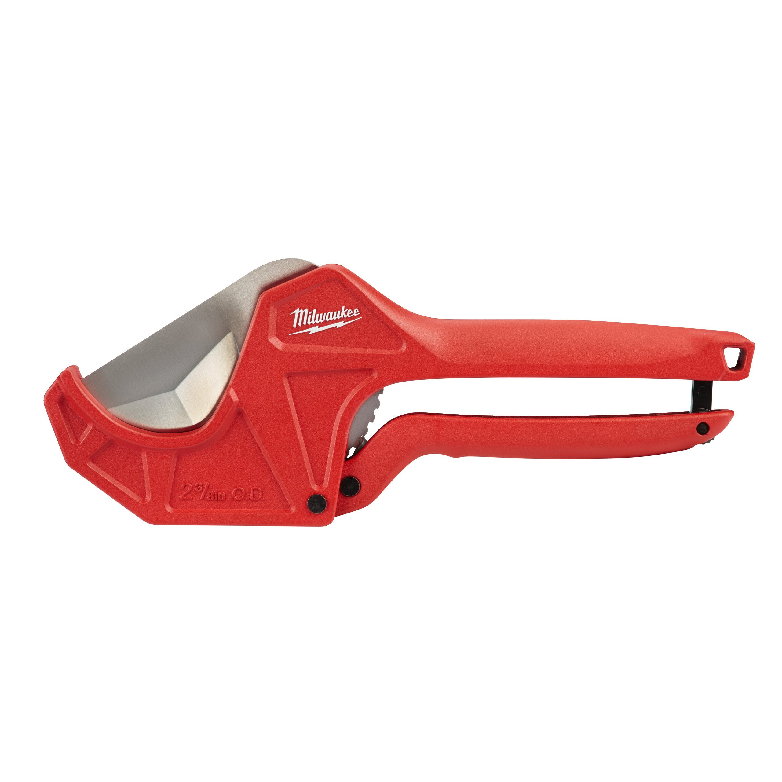 COUPE TUBE PVC À CLIQUET RATCHETING PVC CUTTER 60 MM MILWAUKEE