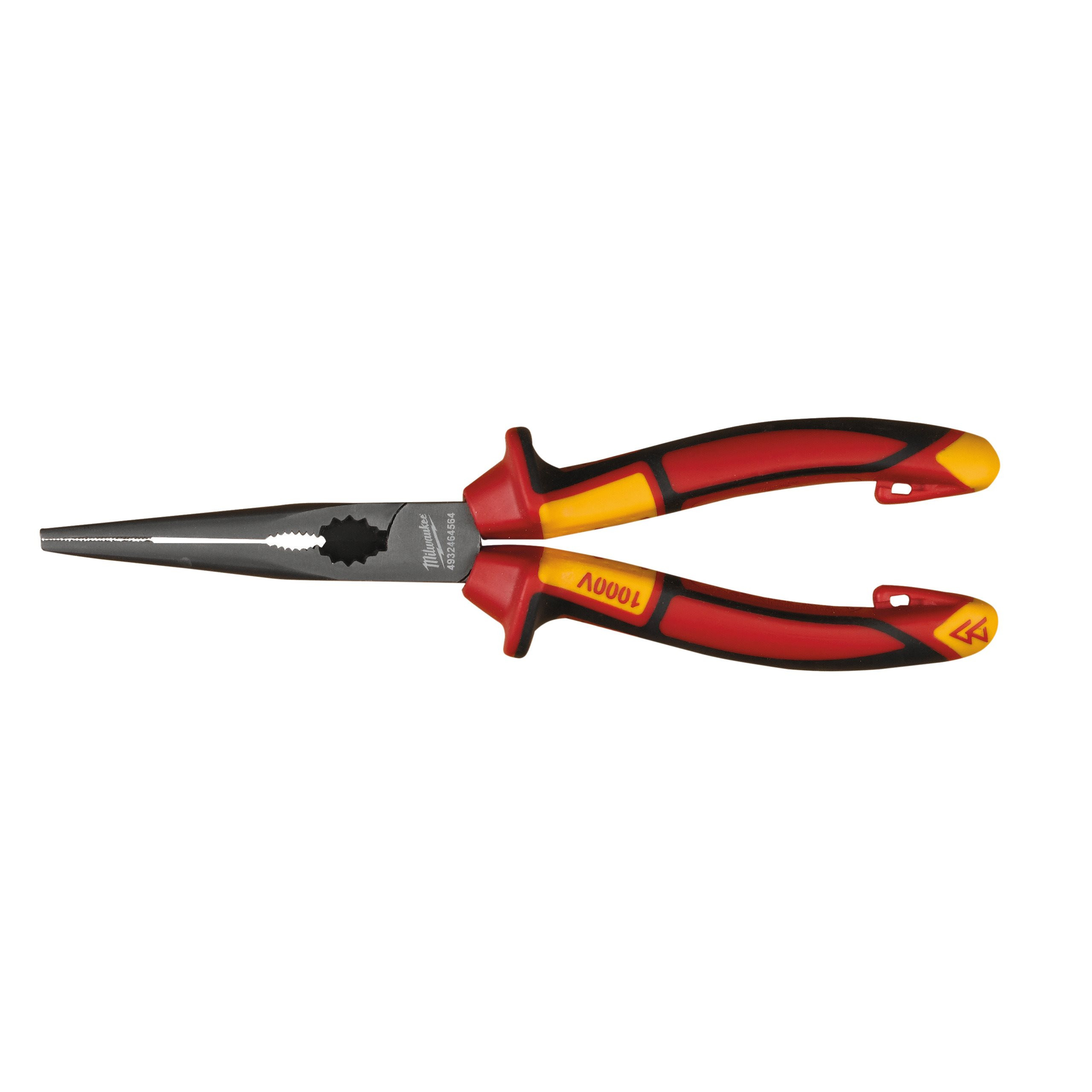 PINCE À BEC LONG VDE LONG ROUND NOSE PLIERS 205MM MILWAUKEE