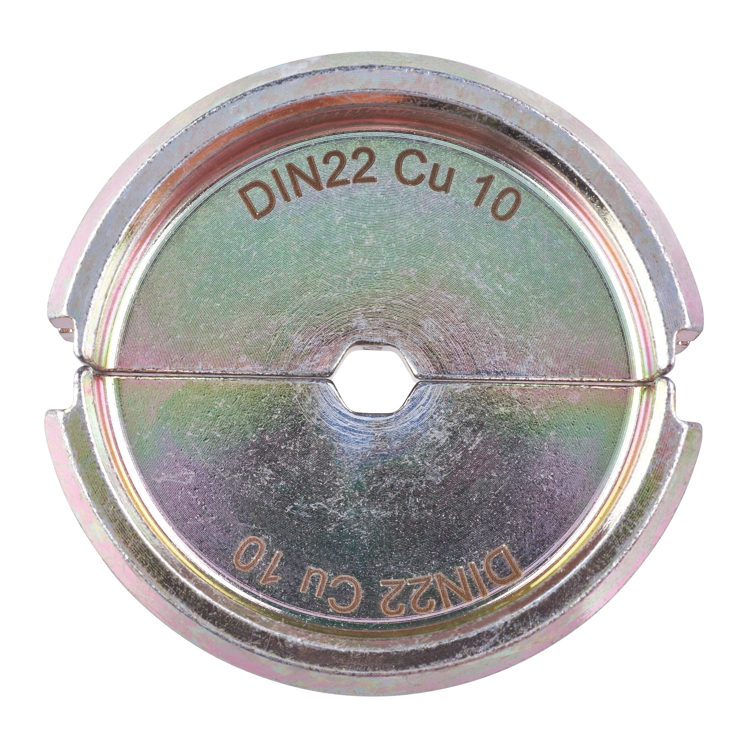 MATRICES DE SERTISSAGE DIN CUIVRE DIN22 CU 10 -1PC MILWAUKEE