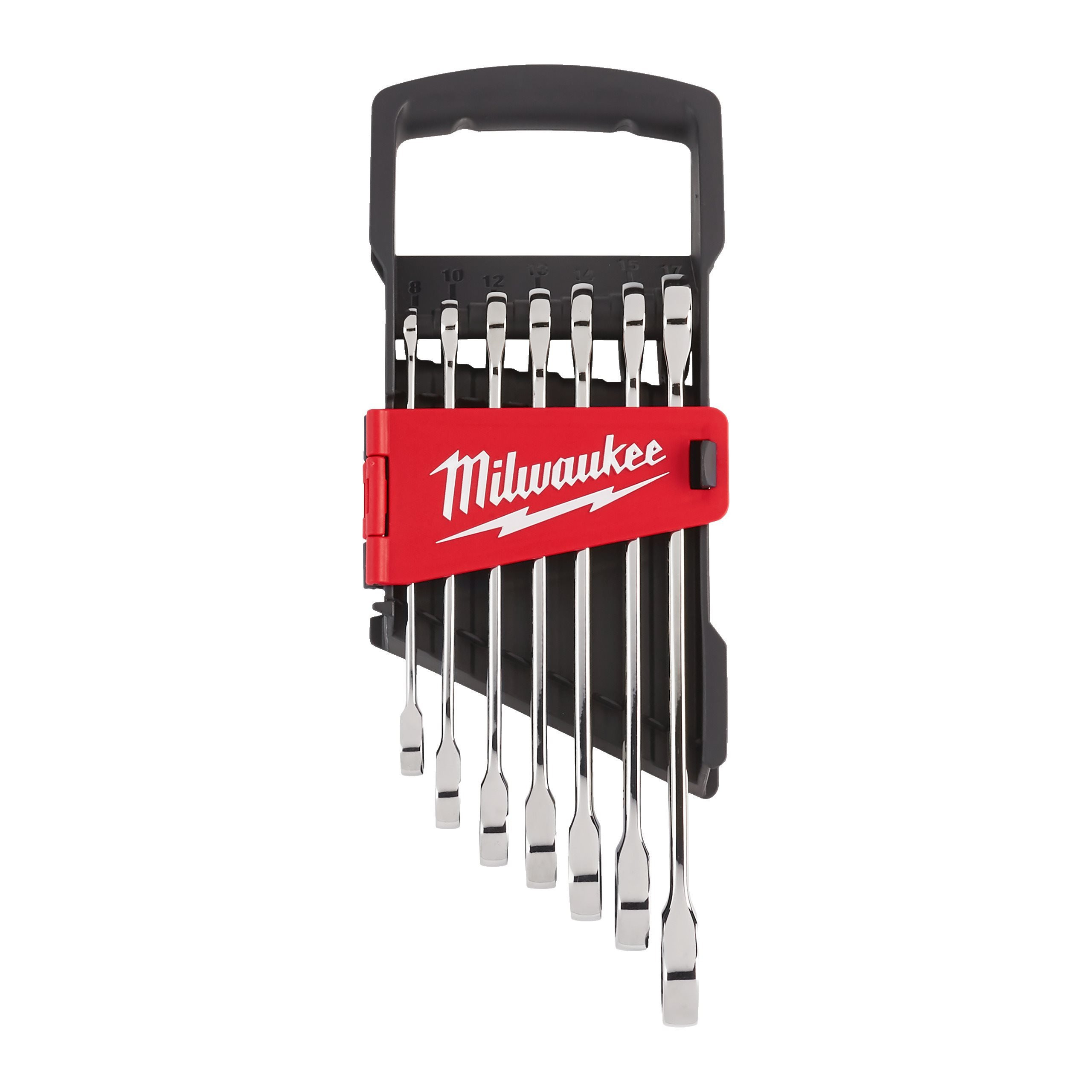 SETS DE CLÉS À CLIQUET MAX BITE™ 7 PC MAXBITE RATCHET METRIC COMBINATION SPANNER SET - 1 PC MILWAUKEE
