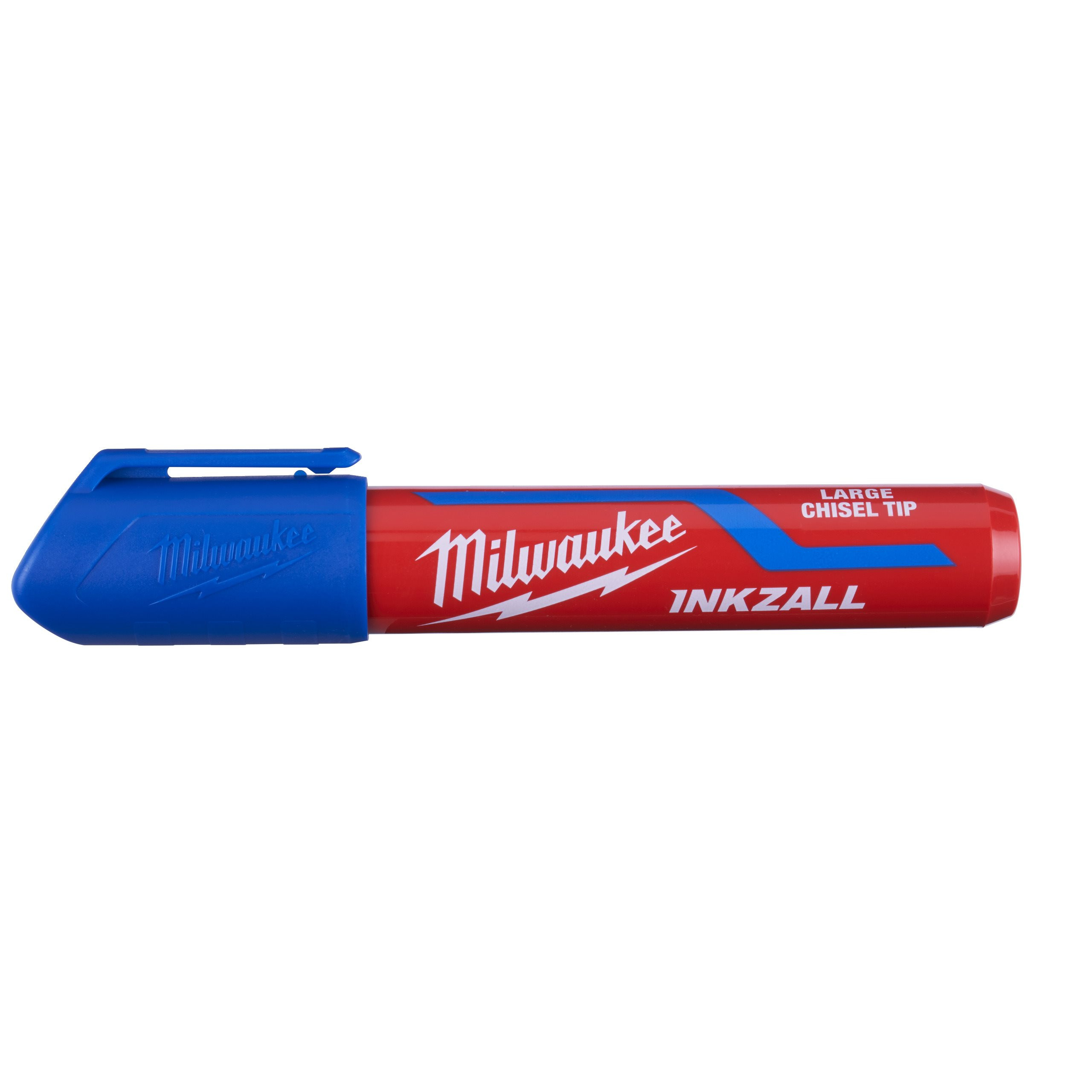 MARQUEURS INKZALL™ POINTE L INKZALL BLUE L CHISEL TIP MARKER MILWAUKEE