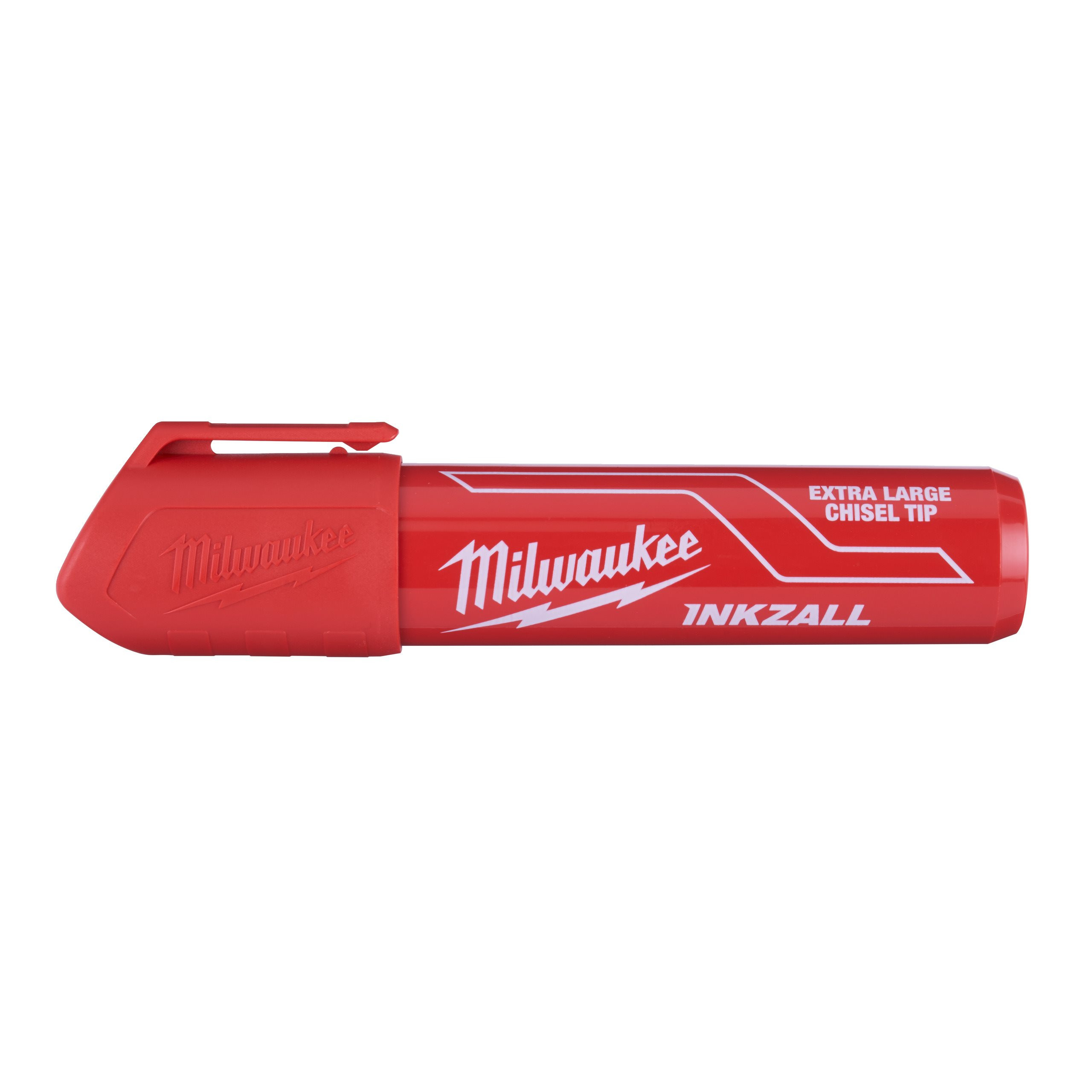 MARQUEURS INKZALL™ POINTE L INKZALL RED XL CHISEL TIP MARKER MILWAUKEE