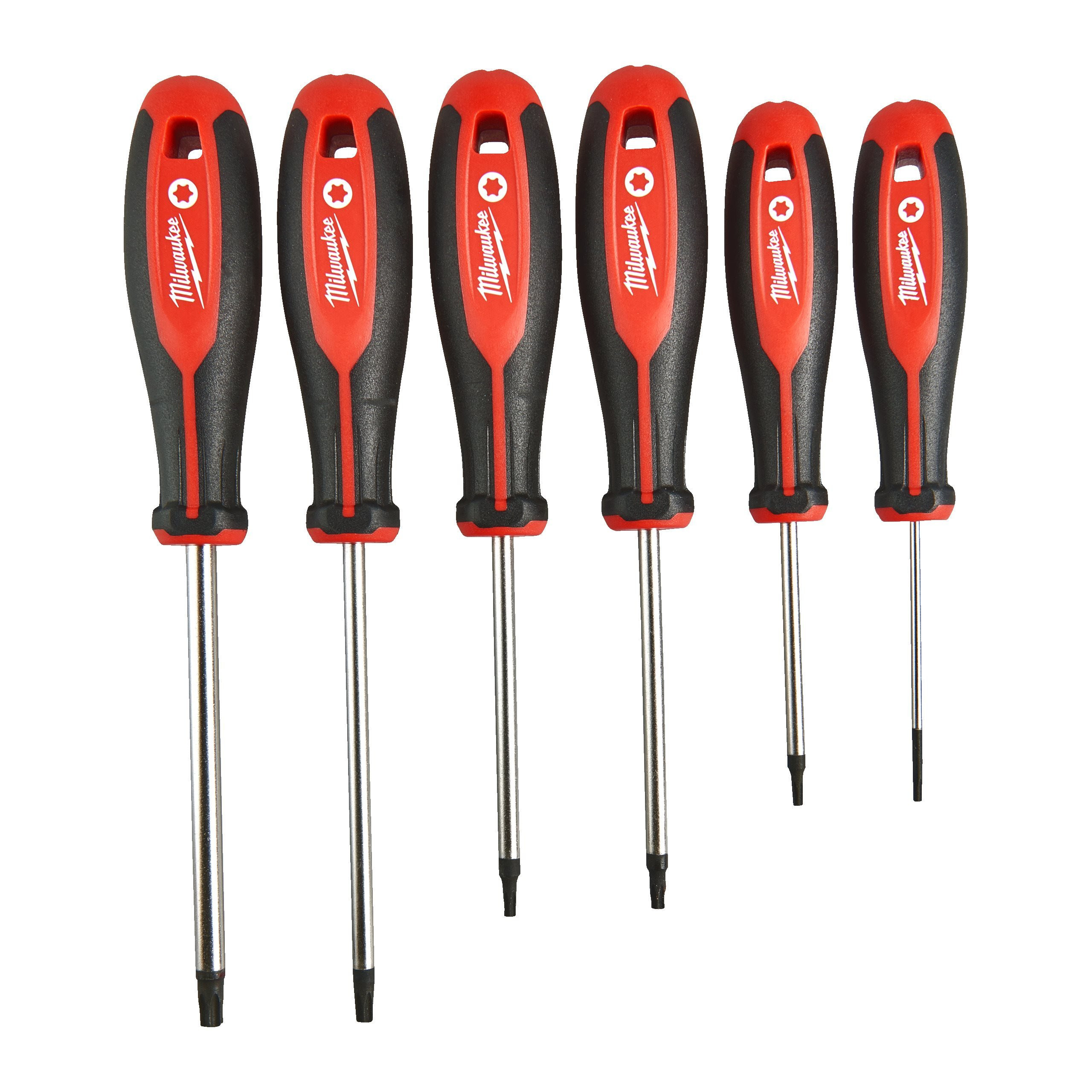 TOURNEVIS TRI-LOBE TRI-LOBE S/DRIVER TORX SET - 6PC MILWAUKEE