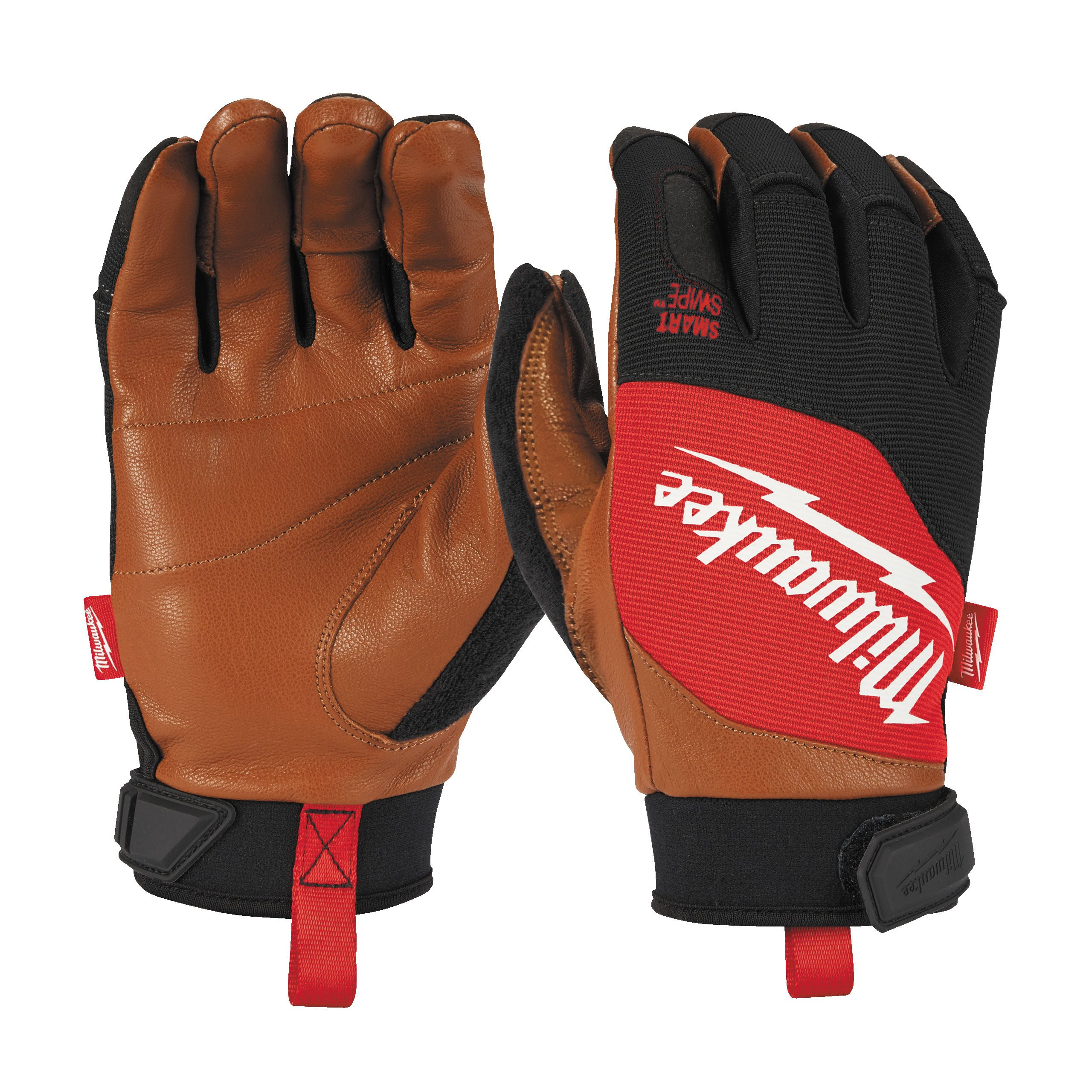 GANTS CUIR HYBRIDES HYBRID LEATHER GLOVES - 9/L - 1PC MILWAUKEE
