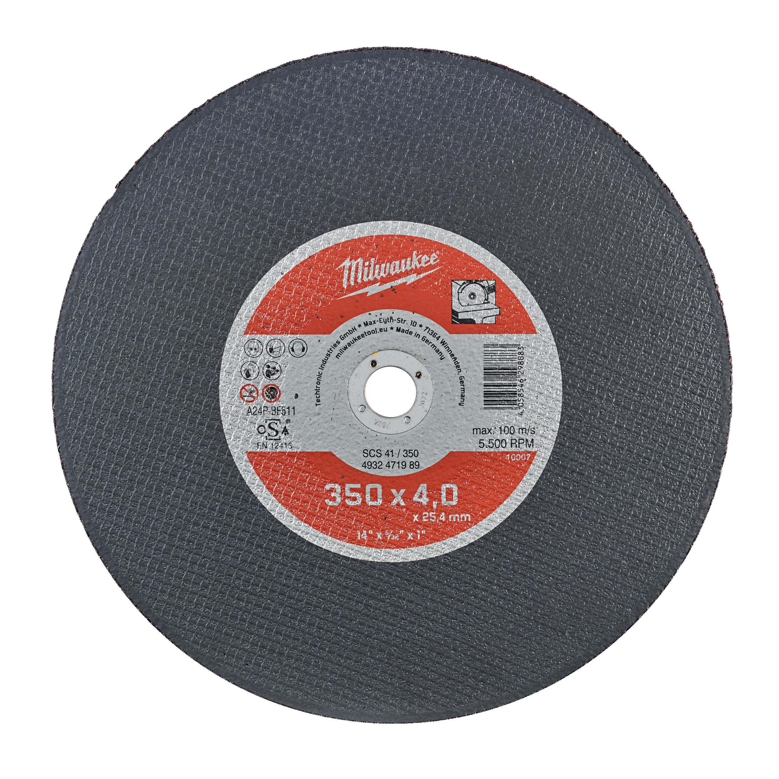 DISQUE DUCTILE ET MULTI-MATÉRIAUX MILWAUKEE