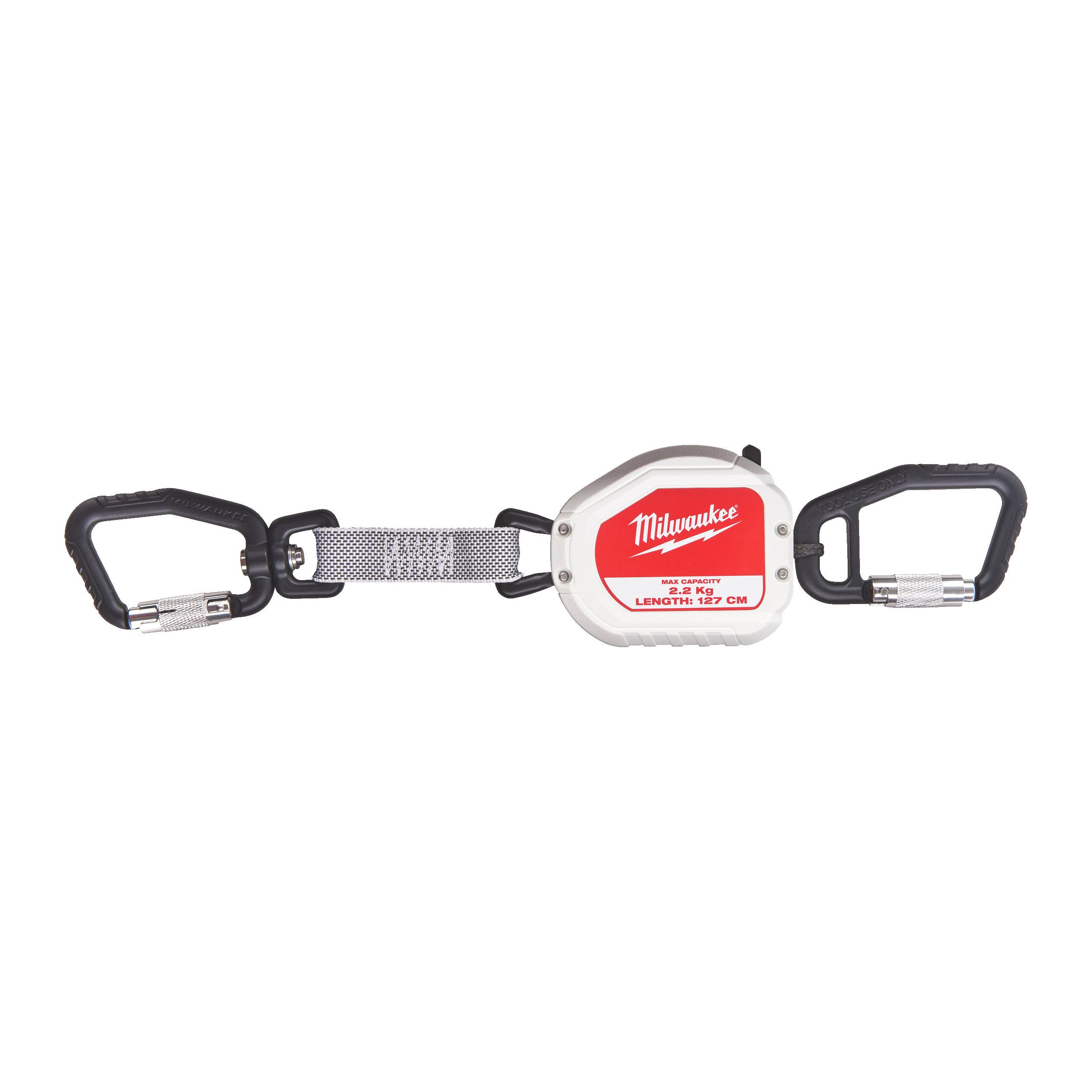 LANIERE QUICK-CONNECT RETRACTABLE 2.2 KG QUICK-CONNECT RETRACTABLE TOOL LANYARD - 1PC MILWAUKEE