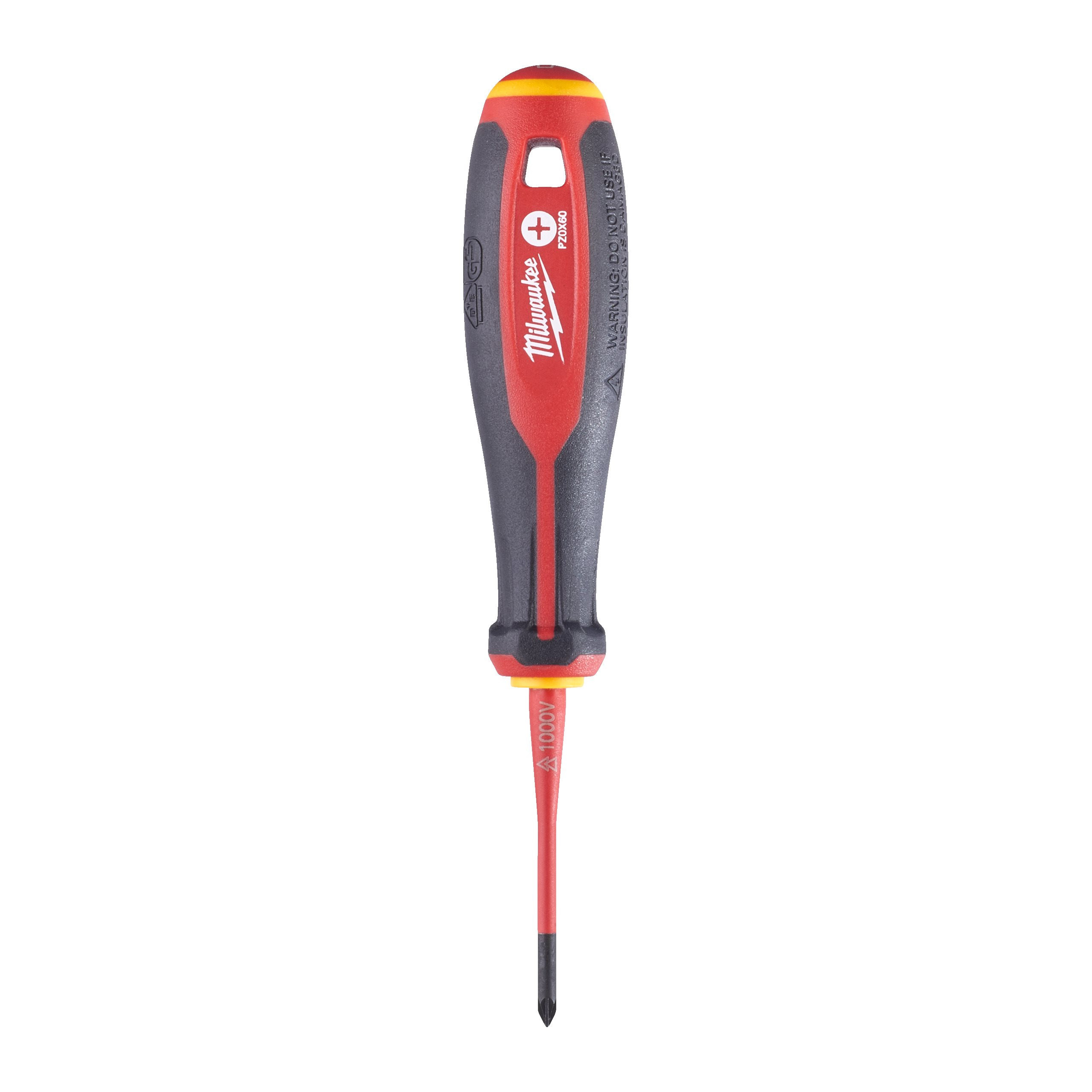 TOURNEVIS TRILOBE VDE TRI-LOBE VDE SCREWDRIVER PZ0 X60 MILWAUKEE