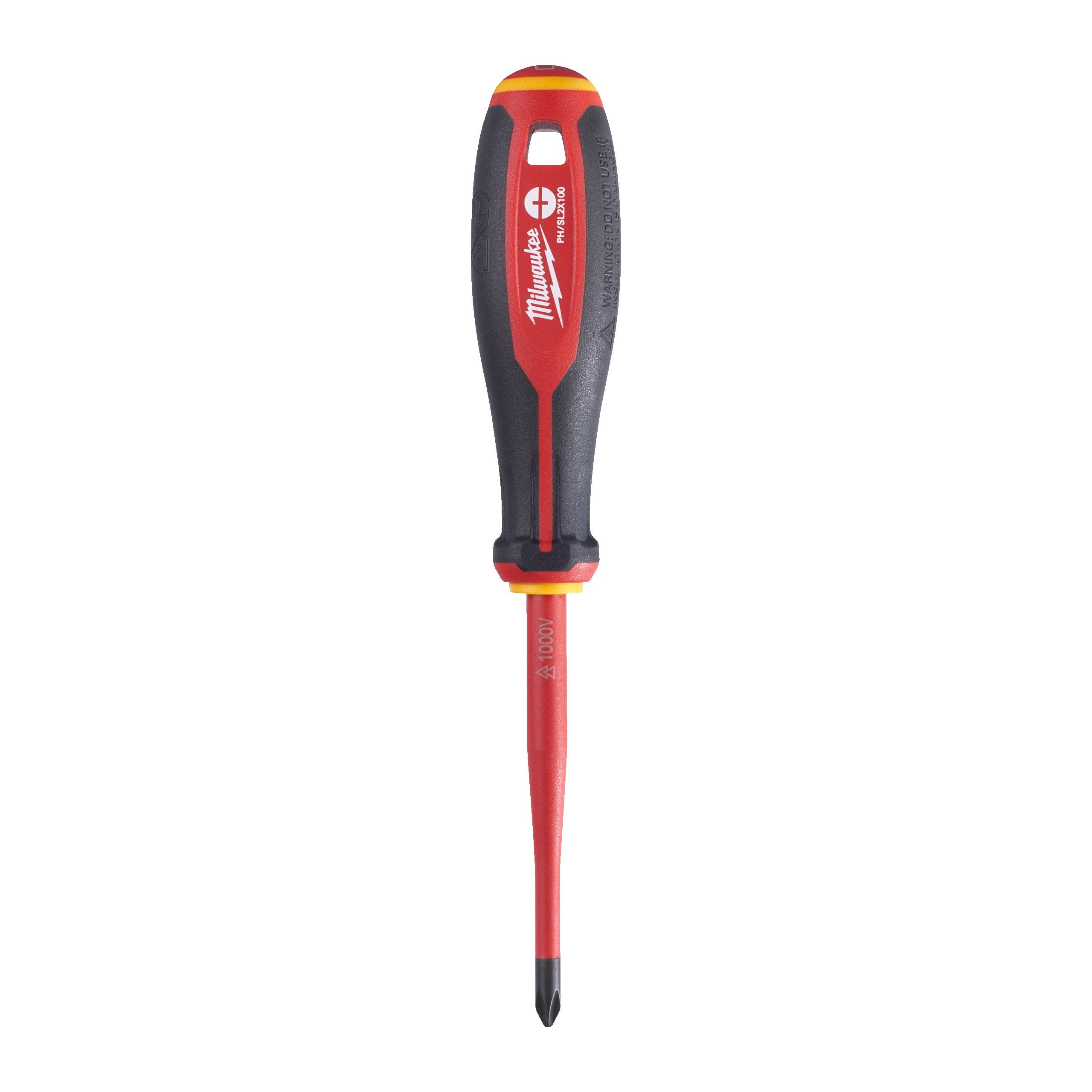 TOURNEVIS TRILOBE VDE TRI-LOBE VDE SCREWDRIVER PH/ SL2 X100 MILWAUKEE