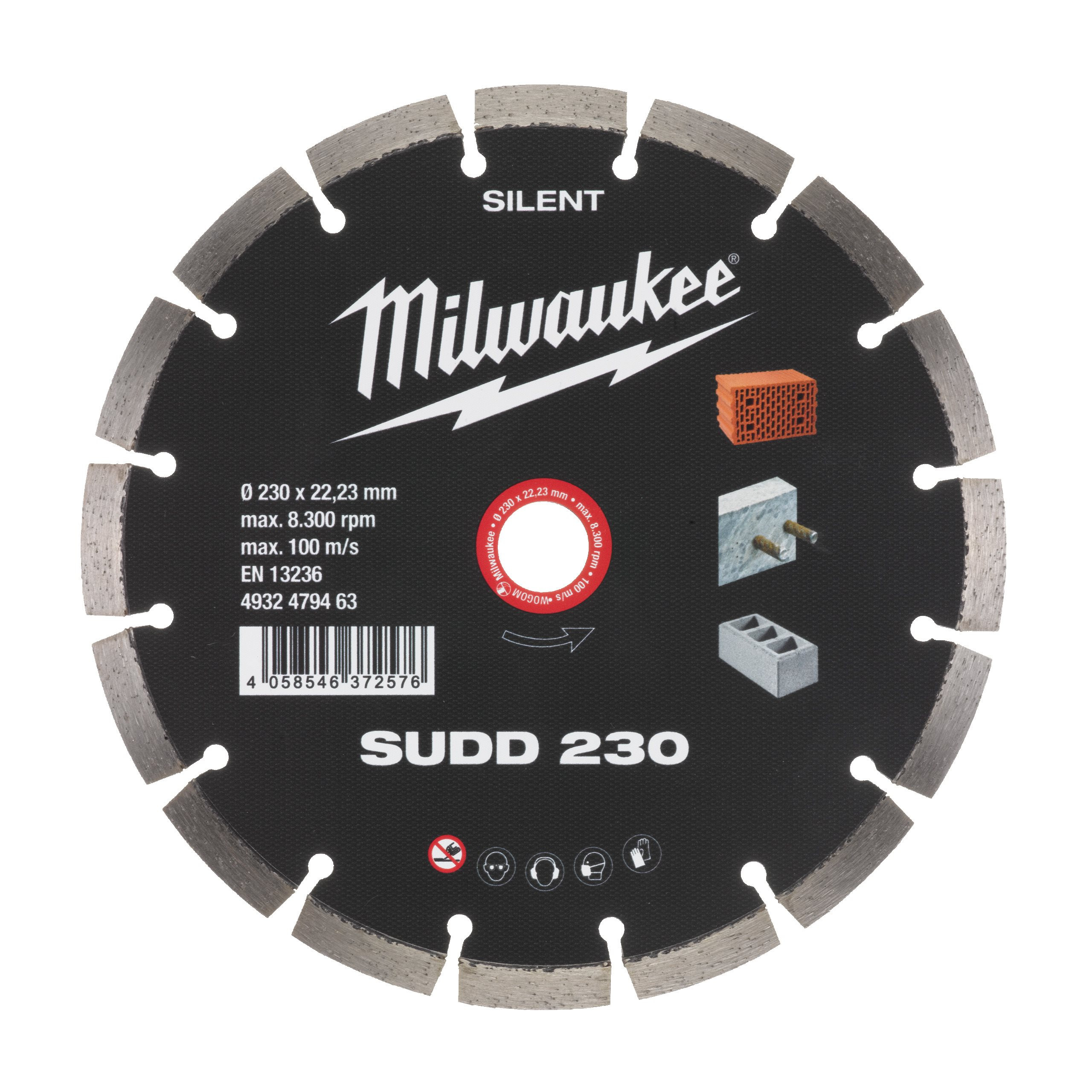 DISQUE DIAMANT SUDD MILWAUKEE