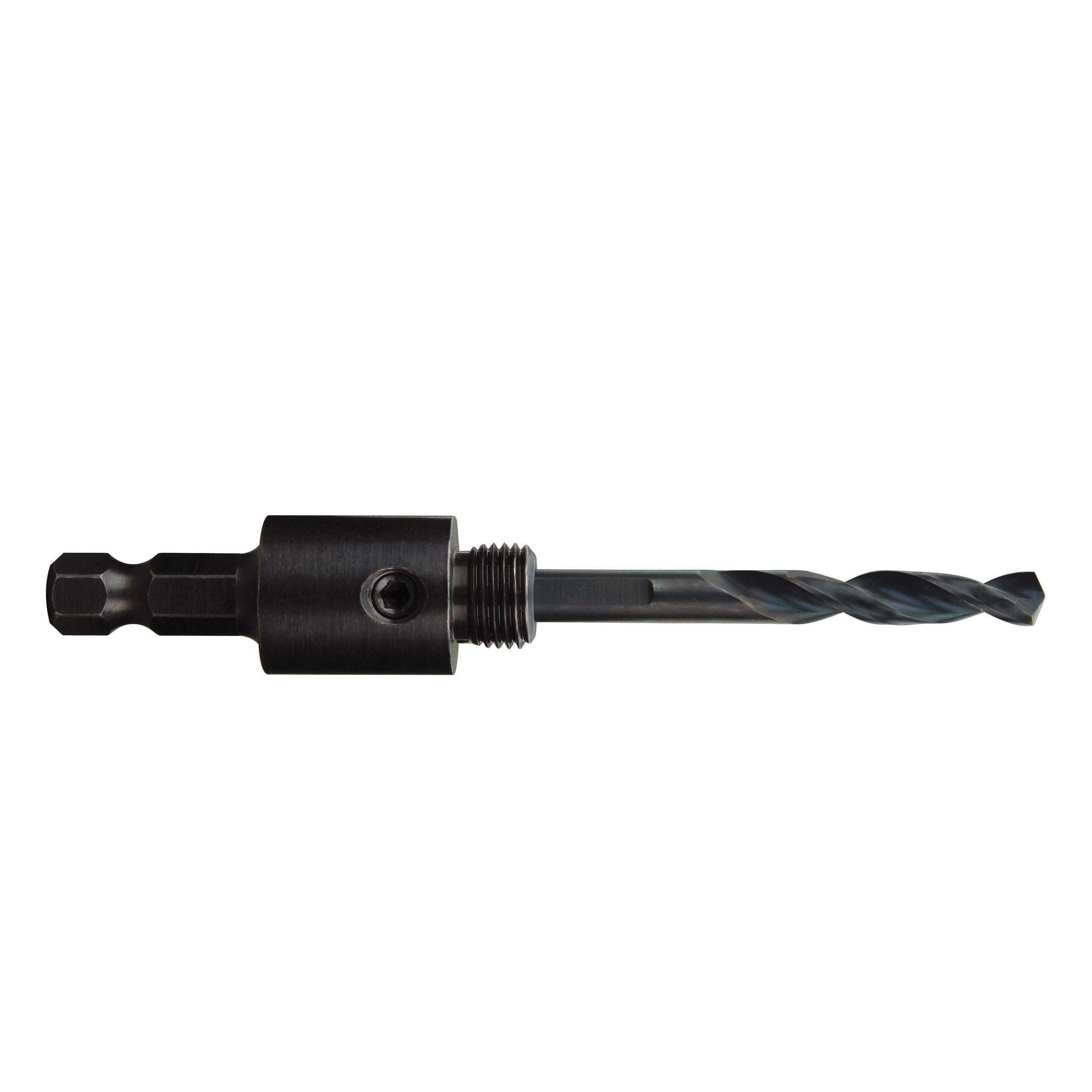 ARBRE POUR SCIES CLOCHES DIAMANDS HOLESAW ARBOR 14 - 30 MM / HEX 9.5 - 1 PC MILWAUKEE