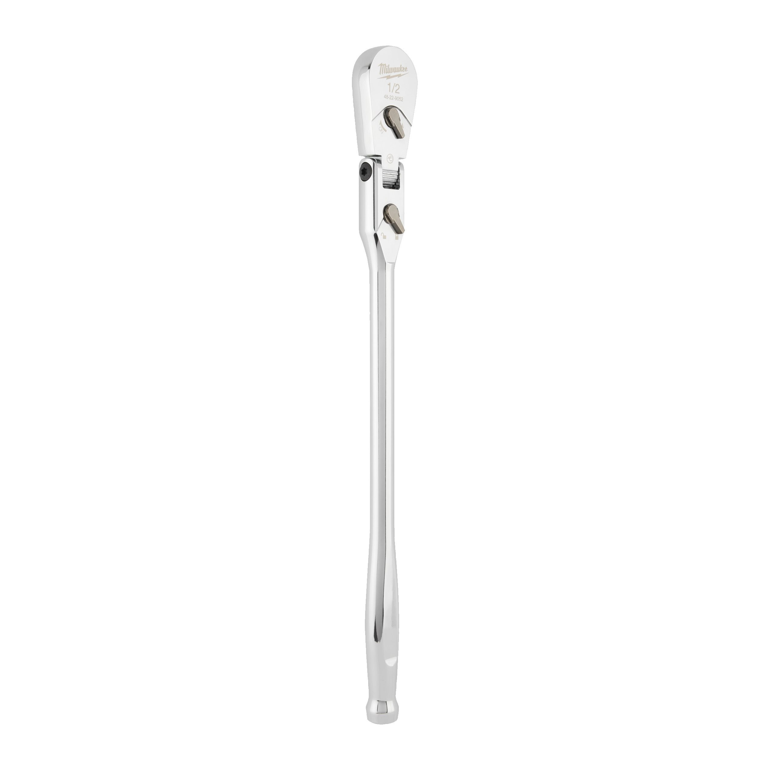 CLIQUET À TÊTE FLEXIBLE ½″ 1/2" DRIVE LONG FLEX HEAD RATCHET MILWAUKEE